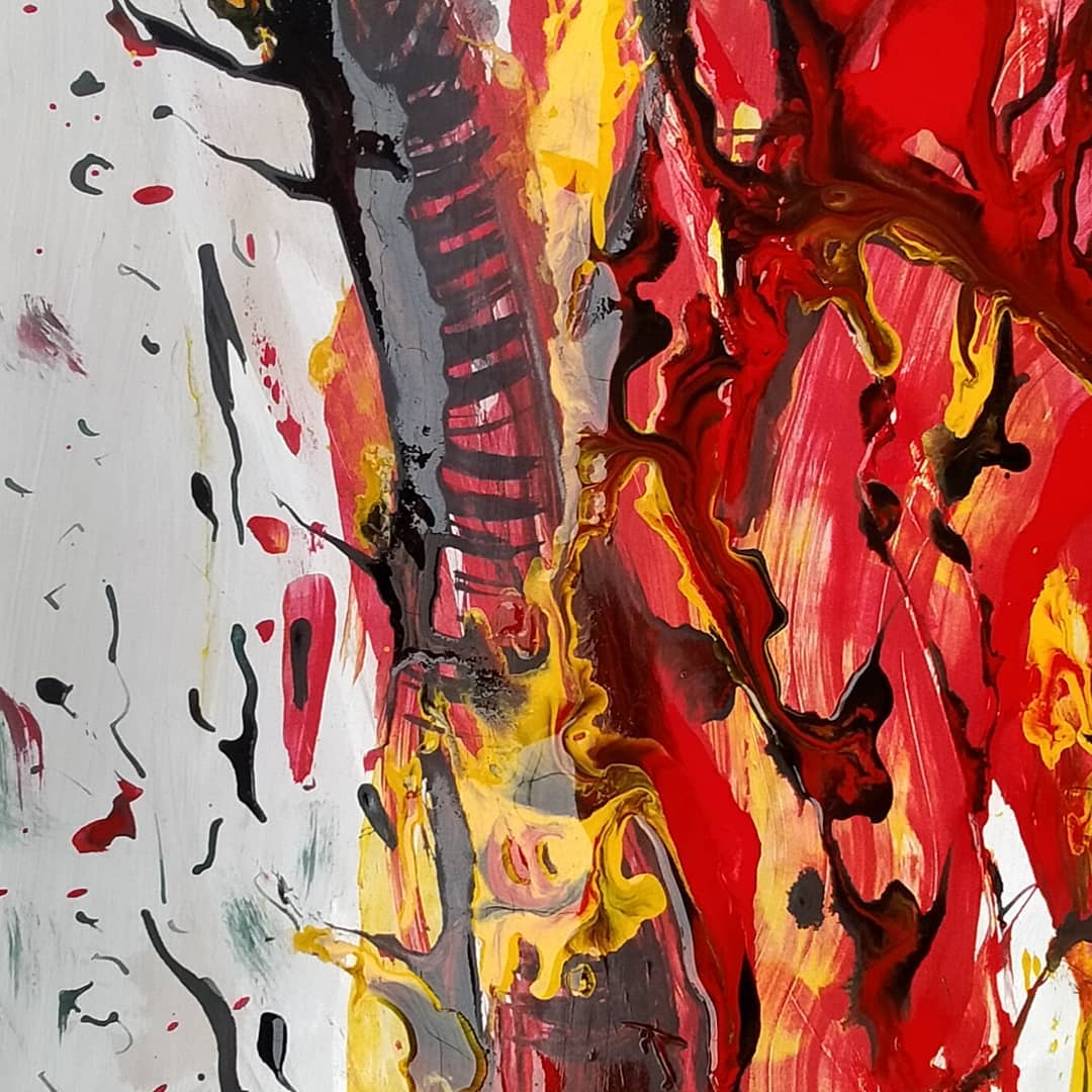 Part of "Burning" one of two news large environmental works.Filmed by Benjamin Walsh.