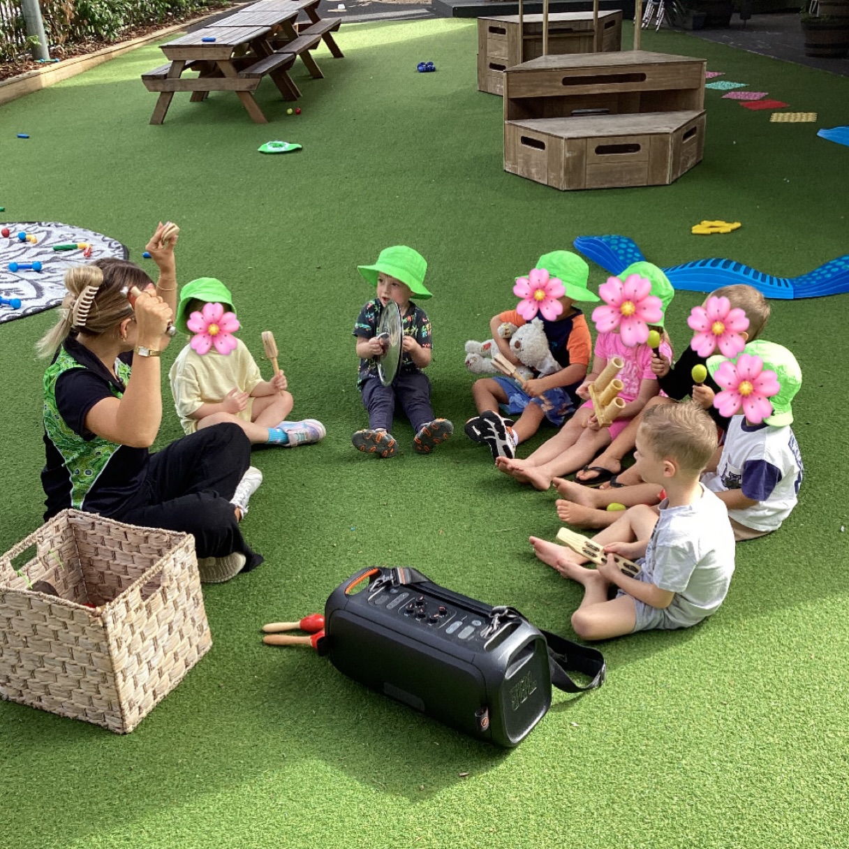 Tomorrow is the International Day of Education. To celebrate this important day, the children participated in a musical instrument experience where they explored a range of cultural instruments. They listened to cultural music and worked together to create their own beats and rhythms.
The International Day of Education is important for children because it highlights the value of learning as a fundamental right and a powerful tool for growth. It helps children understand that education supports their development, builds confidence, and provides opportunities to explore the world around them. Celebrating this day encourages children to appreciate diversity, develop respect for different cultures, and recognise that learning can happen in many ways—through play, music, creativity, and shared experiences. It also fosters a sense of belonging and helps children see themselves as capable learners with a voice in their community.
Music-based learning is especially meaningful in the context of the International Day of Education, as it highlights the importance of inclusive, equitable, and engaging learning for all children. Using music, instruments, and beats supports the idea that education is not one-size-fits-all and that every child deserves access to learning experiences that respect their abilities, strengths, and needs. 🎵🌍