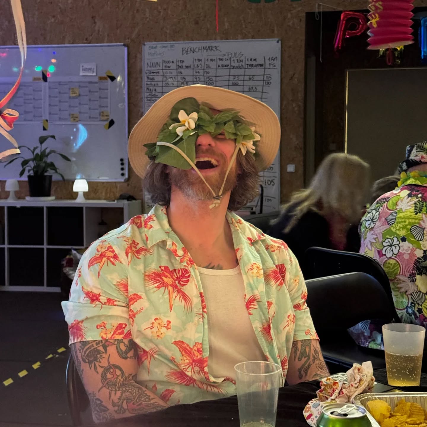 Life is about balance.
Yeah. You should get 8 hours of sleep every night.
You should take daily supplements of creatine, vitamin D, magnesium and omega 3-6-9.
You should walk 10000 steps, hit your macros and drink 2 liters of water.
You should stretch, meditate, resistance train and practice breathing. You should do cardio intervals and you should probably spend hours each week in zone 2.
But there are days. Just some days, where the best thing to do is drink 10 beers, lose a contact lens and make an eye patch out of a plastic leaf.
Balance is when you can enjoy both.