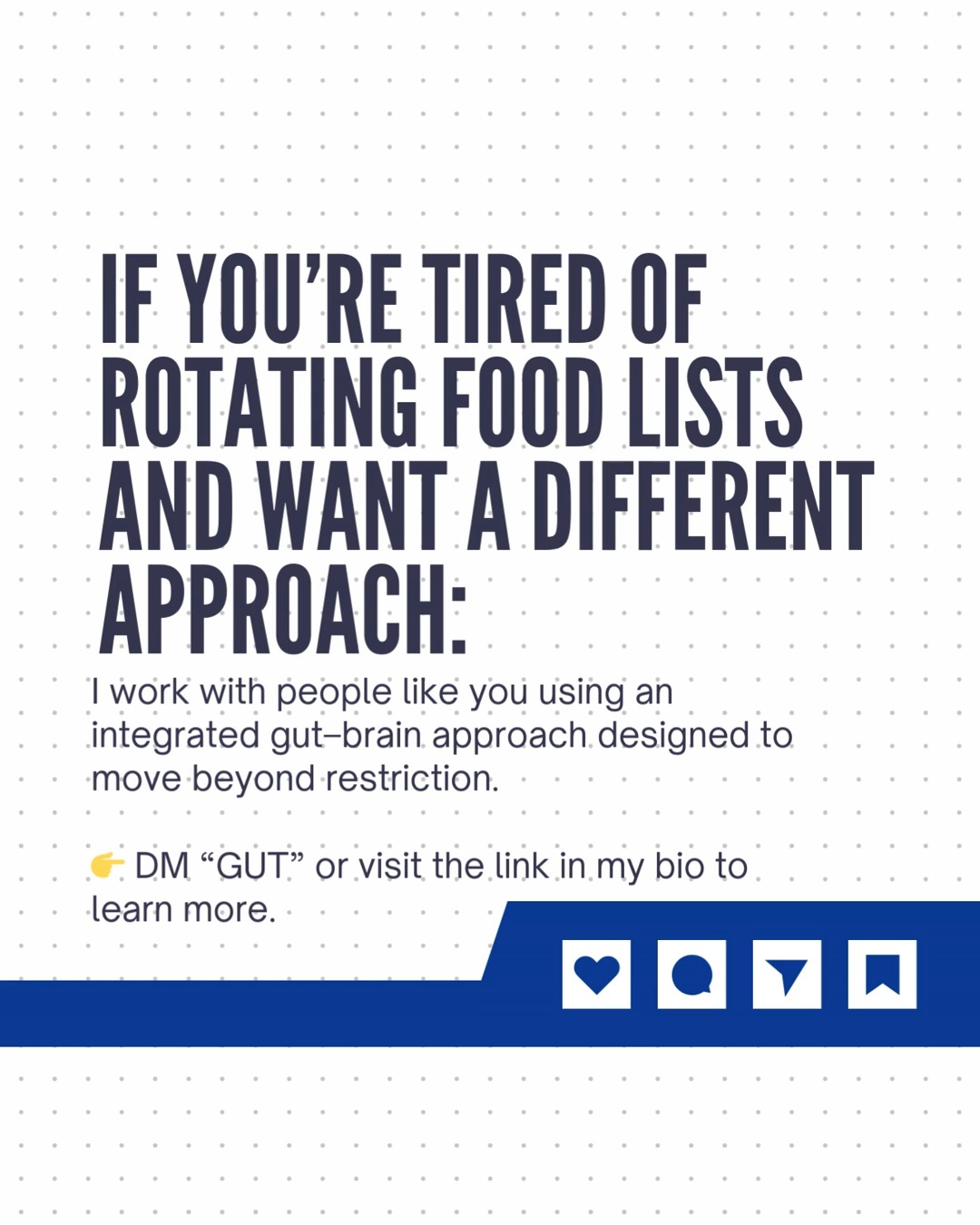 IBS support that looks at the whole picture
✨ Nutrition guidance from an RD
✨ Gut–brain support from an LMFT
Because digestion and stress are deeply connected.
@julianaposatolmft Juliana Posato
#HealthyLifestyle #MindBodyConnection #IBS #healthy #rochesterny #MentalHealth #guthealth #therapy #eatwellelle #fodmap #EliminationDiet #constipation #diarrhea