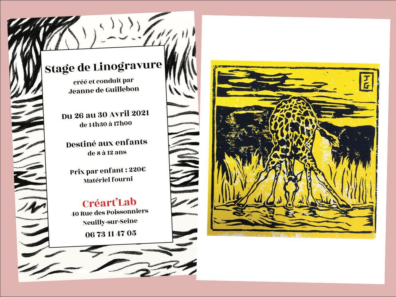 Pour les vacances de Pâques nous proposons à vos enfants un stage pour apprendre l’art de la Linogravure avec Jeanne de Guillebon. Pour plus d’information n’hésitez pas à nous contacter en MP ou directement au 06 73 11 47 05. .......................................................
#neuillysurseine #stage #stagegravure #linogravure #activiteenfant #pâques