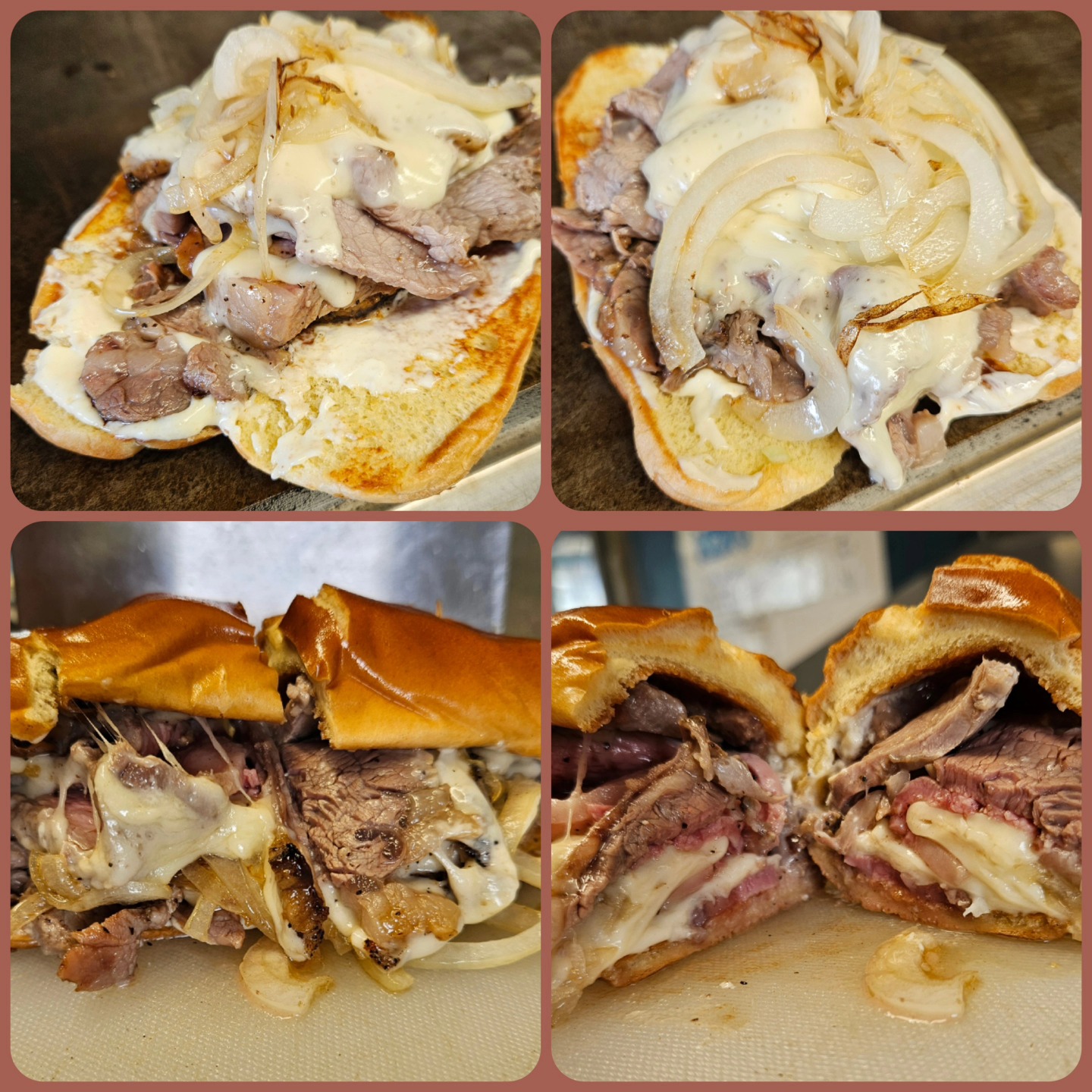 The newest addition to our menu! A delectable steak sandwich that would make Philly proud! Sliced Rib Roast with melty Swiss cheese, horseradish and garlic aioli, topped off with fried onions
Come to downtown Barriere today, June 25th, starting at 4:30. We will be there for Taseko Mines open house!