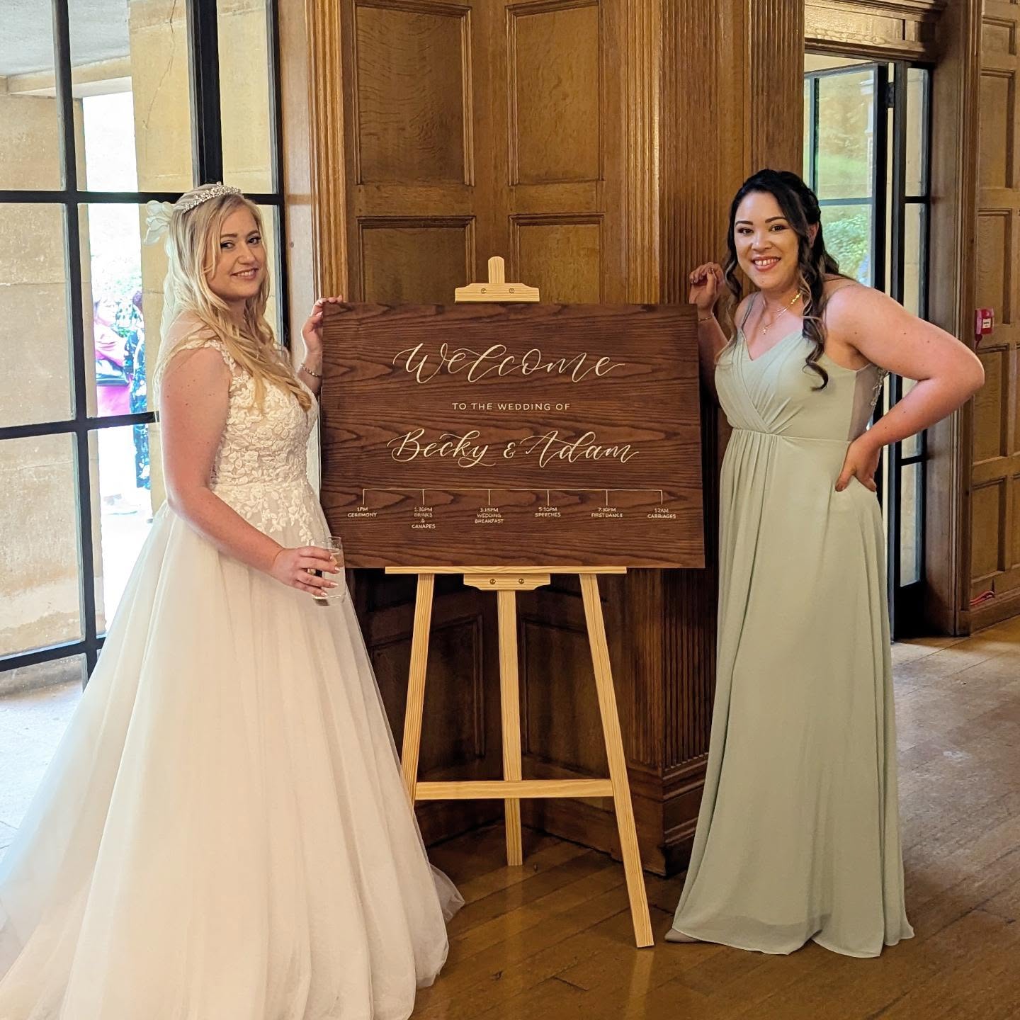 ⢠Back in June, I saw one of my childhood friends get married š¤
Alongside being a bridesmaid, I created some wedding calligraphy for their special day. Wooden signs and a mirrored seating plan were featured.
Thanks @beckylravn for trusting me with creating your wedding calligraphy, and with being a bridesmaid! š
#cotswoldscalligraphy #cotswoldscalligrapher #cotswoldssmallbusiness #weddingsigns #weddingsignage #weddingwelcomesign #weddingwelcomesignage #weddingorderoftheday #weddingorderofthedaysign #welcomesign #welcomesigns #weddingcalligraphy #weddingcalligrapher #orderoftheday #orderofthedaysign #orderofthedaysignage
