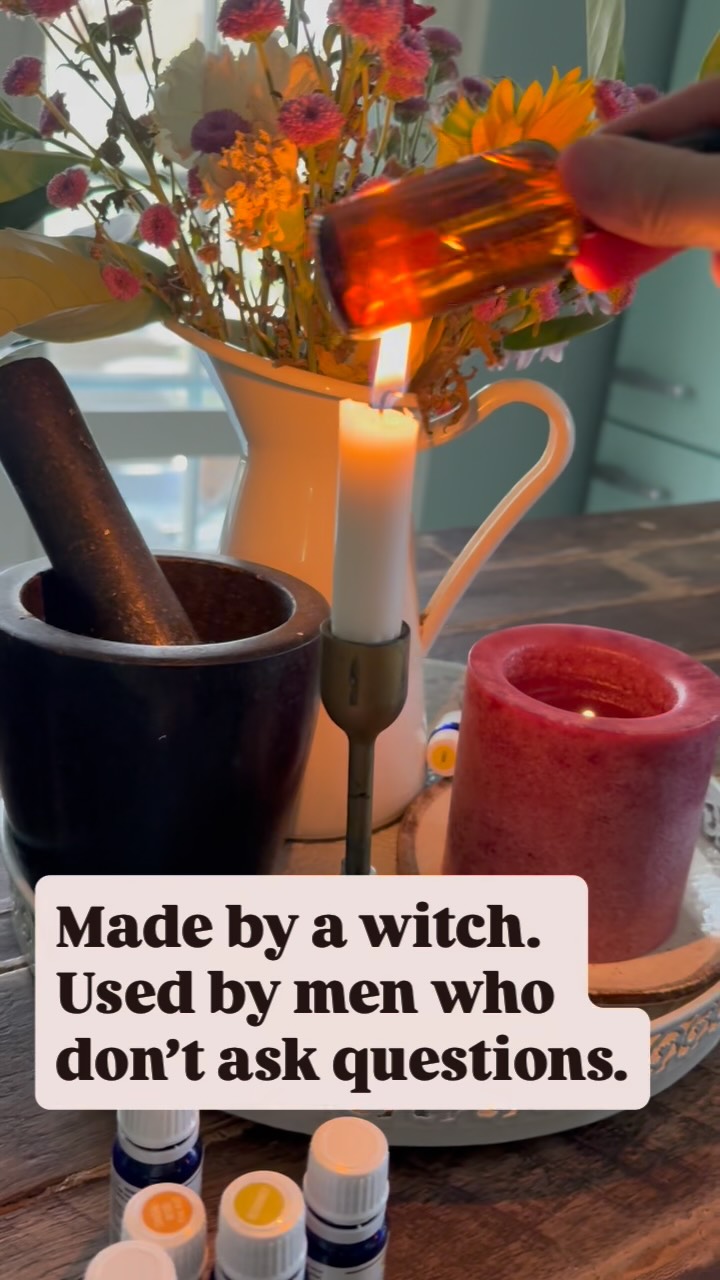 Made by a witch. Used by men who don’t ask questions.
I’ve been making this little potion for a while now…
and they love how their skin feels under their beards.
Less dry.
Less flaky.
Much happier faces.
Just good oils, made slowly, with intention.
And maybe a little extra something.
I won’t say there’s a spell in it…
but I won’t say there isn’t 🖤✨
#witchmade
#housewitch
#theawenroom
#ritualnotroutine
#slowalchemy