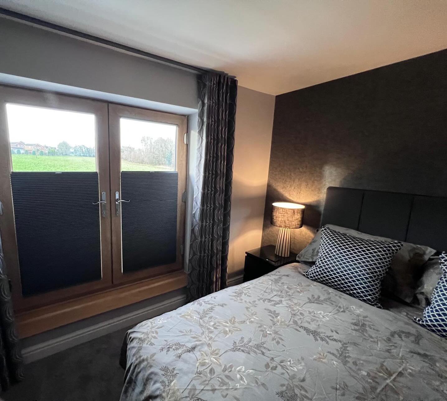 Soft light, layered textures and a calm, modern finish
This bedroom features bottom-up pleated blinds, styled with handmade curtains, cushions and statement wallpaper — all supplied by ABS.
A perfect example of how the right window treatments can elevate a space while keeping privacy and light exactly where you want it ✨
⏰ Ends soon…
❗️ JANUARY SALE ❗️
Our exclusive January sale finishes 31st January
Enjoy 10% OFF selected window treatments, combining standout design with practical solutions.
💫 10% OFF:
▪️ Handmade curtains & handmade Roman blinds
▪️ Buy 3+ manual roller blinds
▪️ Buy 3+ wood slat blinds
📍 Showroom hours:
Mon–Fri 9–5 | Sat 9–3
📞 01580 765169
📍 7 Ashford Road, Tenterden, TN30 6AB
💻 www.absblinds.co.uk
#kentblindsandcurtains #absblinds #handmadecurtains