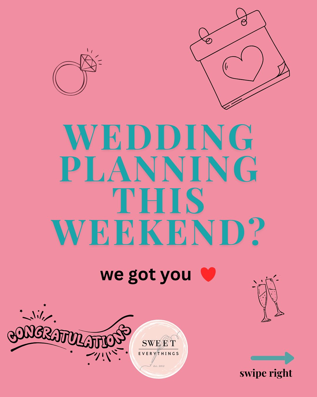 Overwhelmed by all the wedding open days/wedding cake ideas/finding the perfect vendors this month? 😱 Time to take a breath! You got this! Here’s a mini guide towards helping you find the right wedding cake in a few easy-peasy steps. Save and use for later!
Want a full how-to guide on ordering the perfect Wedding Cake? Comment CAKE below! 🍰