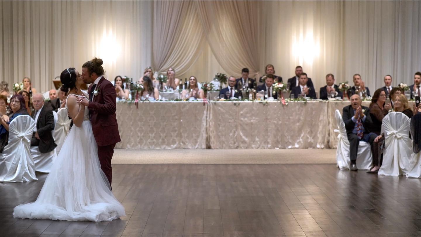 Alessandra & Cory #deplontycreativemedia #weddingvideography #wedding #weddingday #videography #lovestory #beautifulday #niagara #octoberwedding #2019weddingseason #happycouple #foreverstartstoday