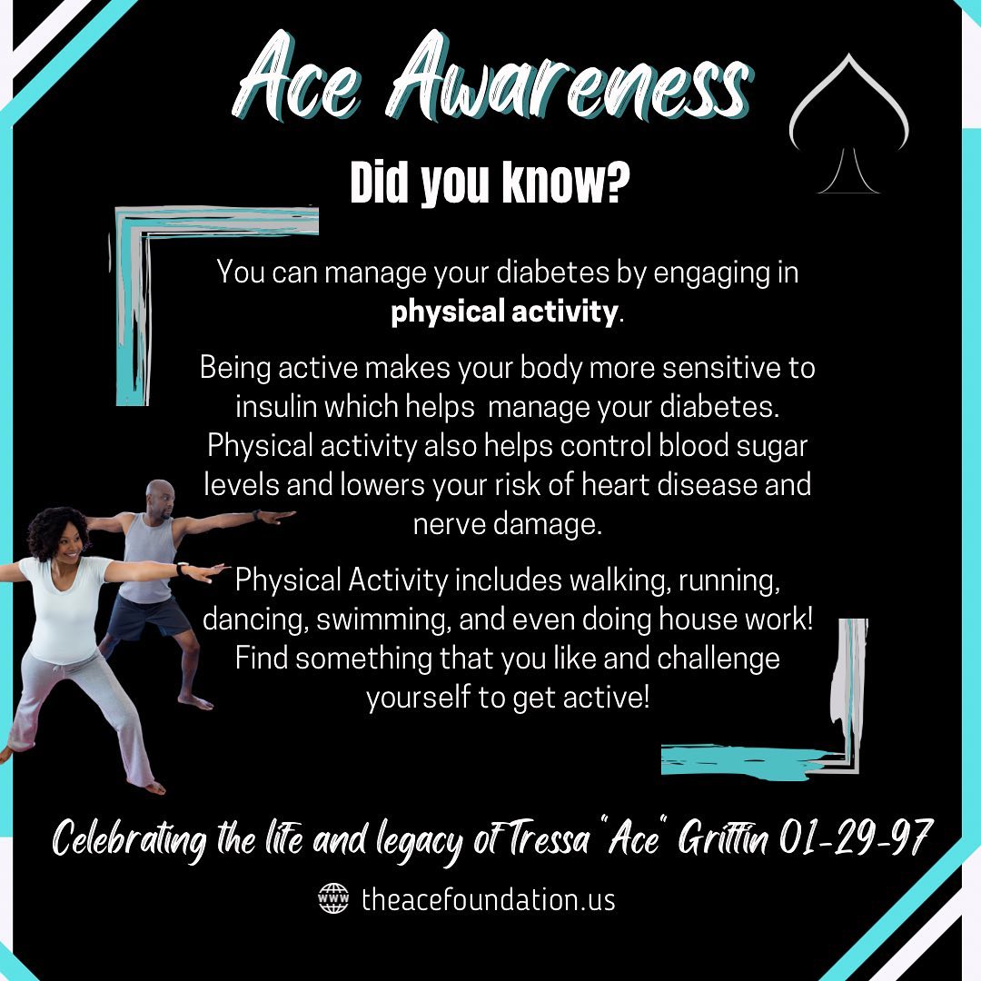 ♠️ Ace Awareness Week ♠️
Sharing information pertaining to Juvenile Diabetes as we celebrate the life and legacy of Tressa “Ace” Griffin 🖤🕊 #forever22 #healthawareness #juvenilediabetes