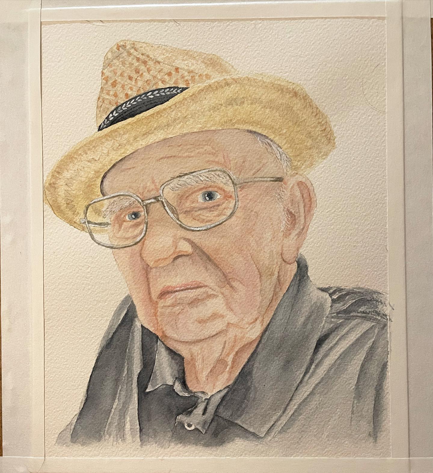A deviation from my normal subjects, but well worth it! ❤️
#watercolor #watercolorportrait #davinciwatercolors