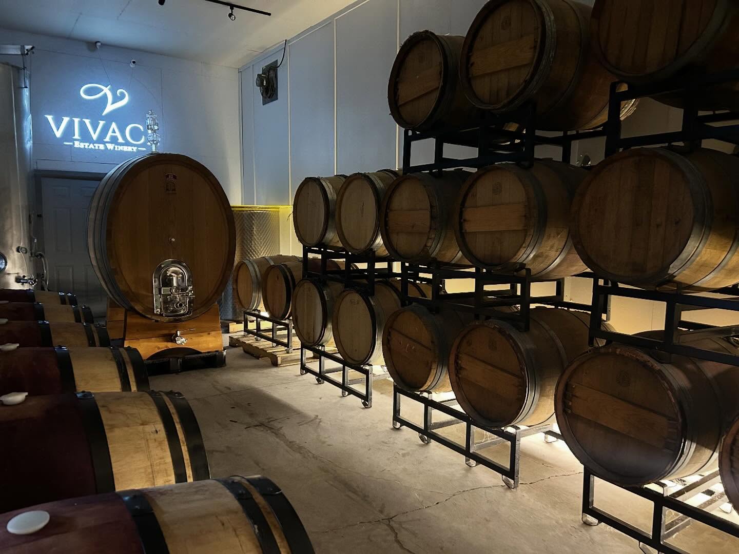 A new year, a new reveal ✨
Our production space is now open to view from our retail store, bringing you closer to our winemaking story than ever before.
We can’t wait to welcome you and share it with you.
Stay tuned for our reopening date!
#vivacewines #ontariocraftwineries #vqawines