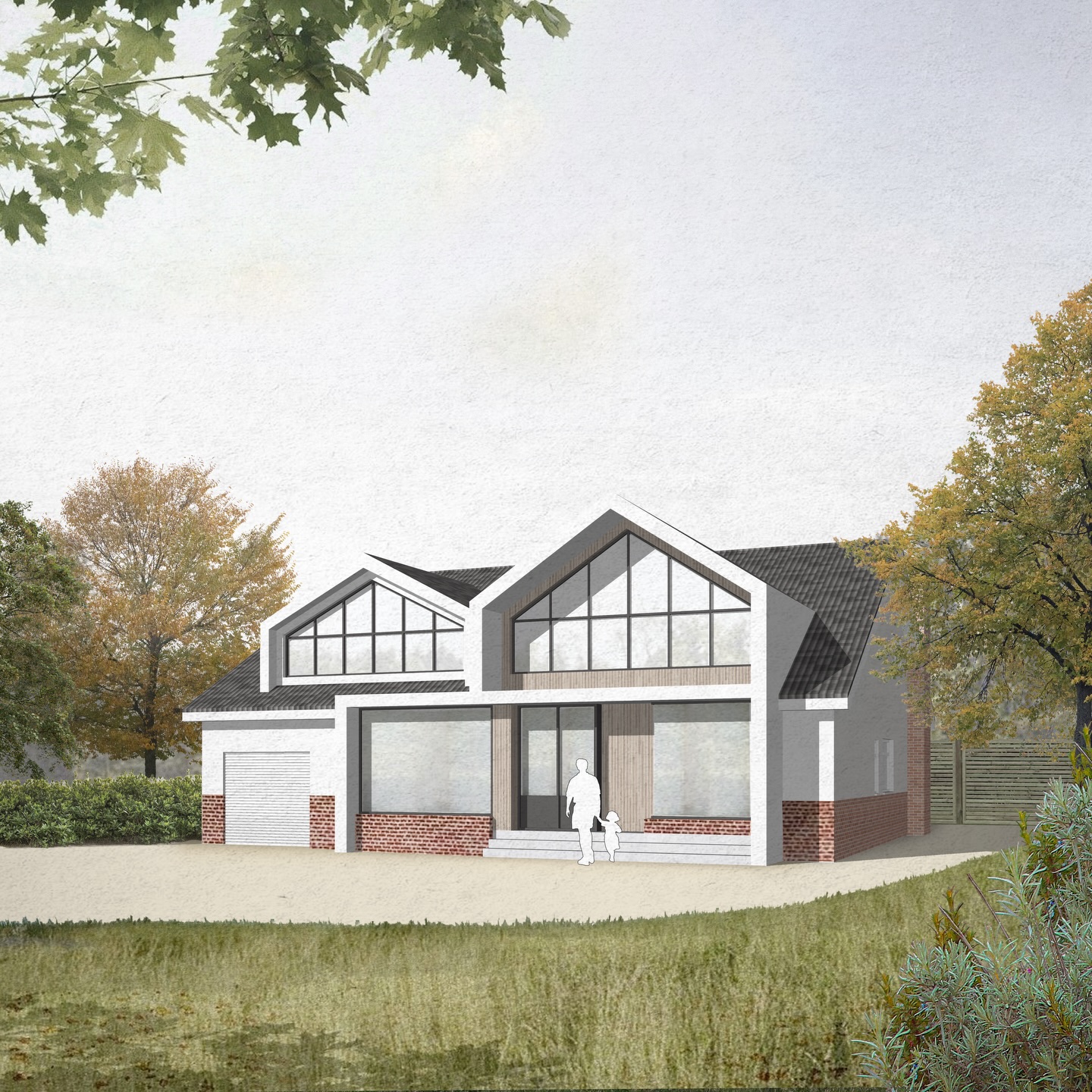 We are excited to be starting on site with our latest project in Darras Hall this spring alongside @greensbuildingsolutionltd.
We are transforming this existing home with a series of interventions that unlock its potential - introducing natural light into the deep floor plan, improving the internal flow, and framing views of the magnificent garden to the rear!
Follow along for updates!
Visual by @_adamconnolly
#architect #newcastle #northumberland #homedesign #interiordesign