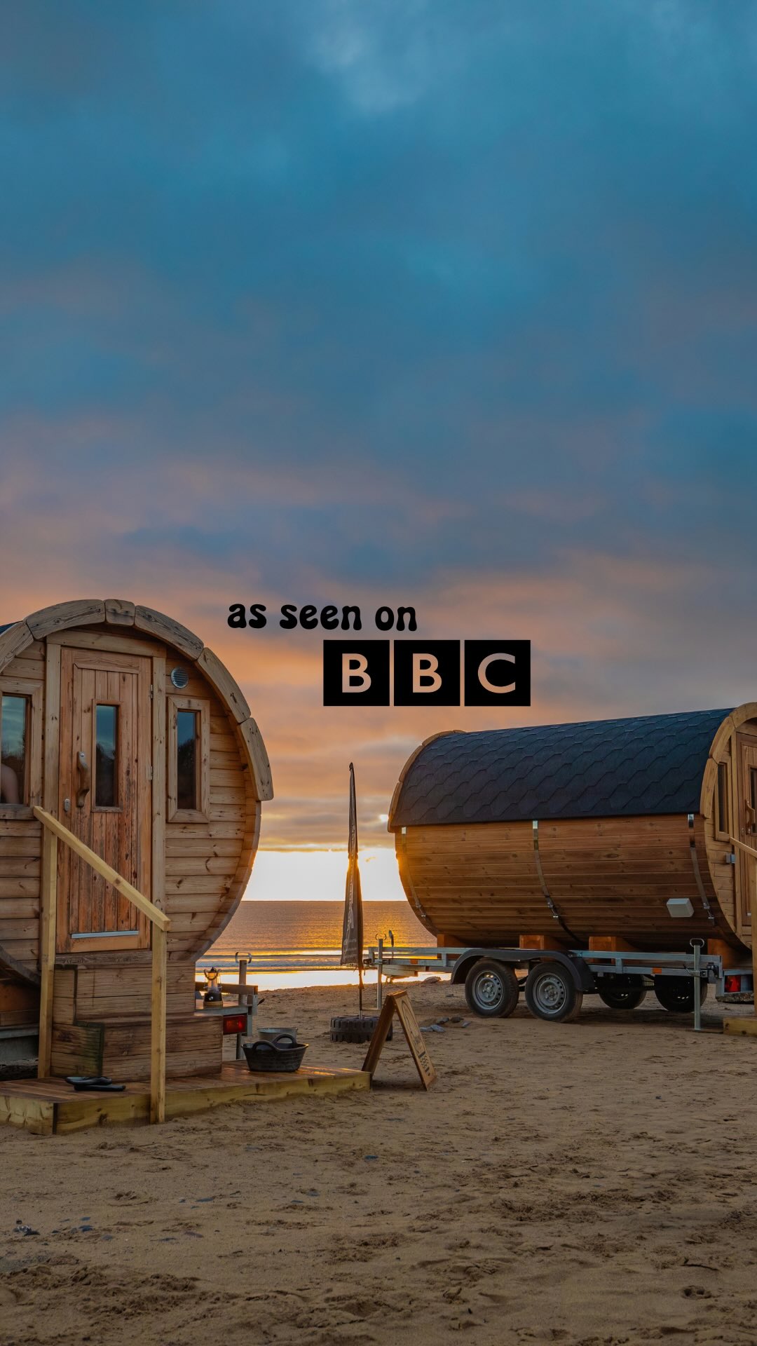 Did you catch us & @leeds_community_sauna this morning? 🥰
Big thanks to BBC Breakfast & peterruddick and @gabriellereason director of @britishsaunasociety for joining us the warmth (and the cold!)
If you’re curious to see what all the buzz is about, come and join us for a sauna by the sea. 🔥🌊
#asseenin #beachsauna #outdoorsauna #uksauna #bbcfeature @leeds_community_sauna