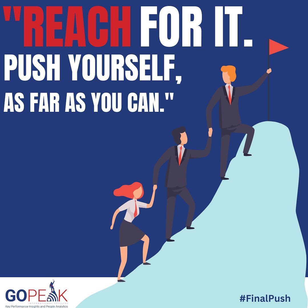 We are almost at the finish line. You can do it! #new week #entrepreneur #businessowner #businesstips #push #yearend