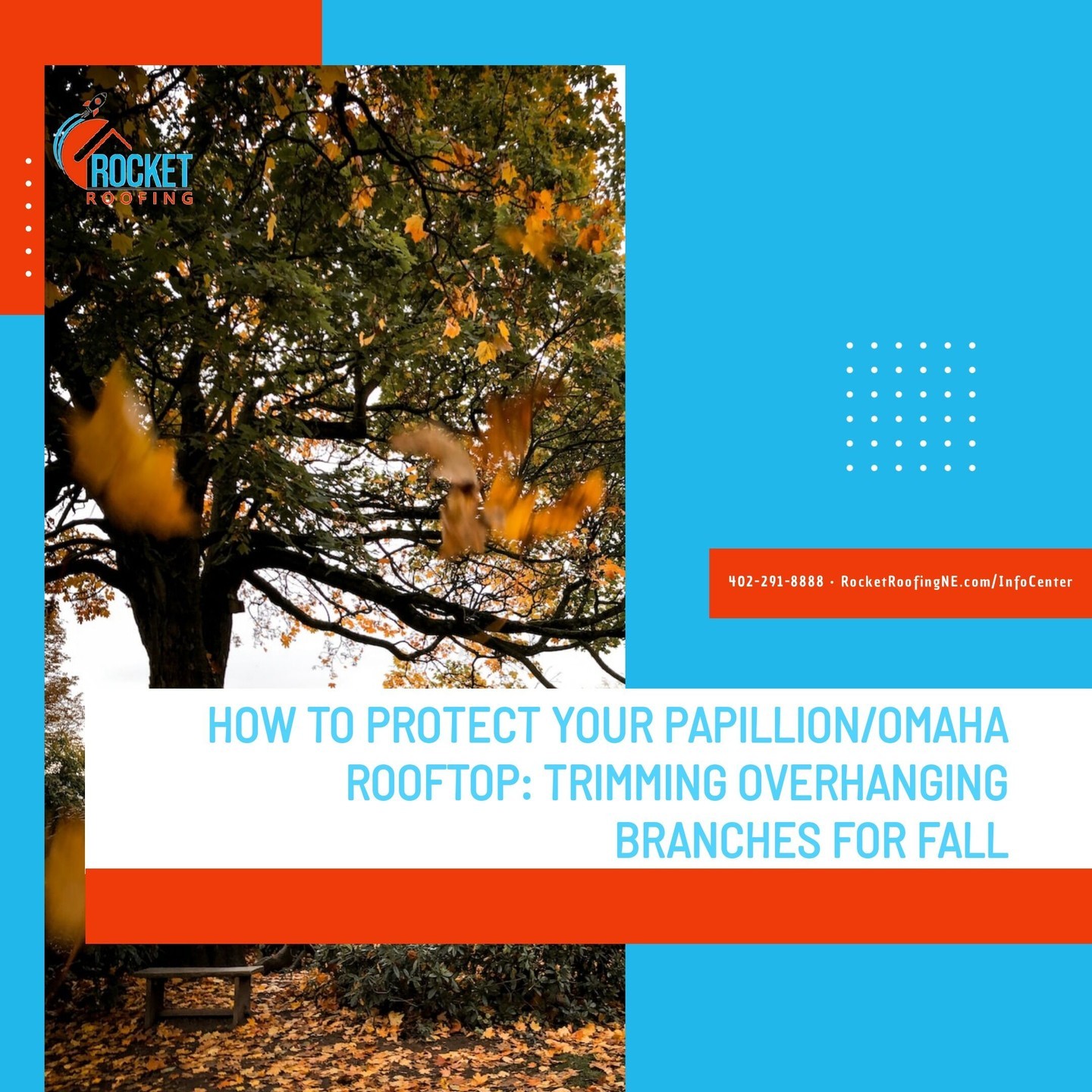 🍂🏡 Is your roof ready for fall? Discover why trimming overhanging branches is crucial for a resilient roof in Papillion and Omaha! Check out our latest blog post for expert tips at the Link in Bio. https://www.rocketroofingne.com/post/safeguard-your-roof-trimming-overhanging-branches-in-papillion-and-omaha
#RoofCare #HomeMaintenance #Papillion #Omaha