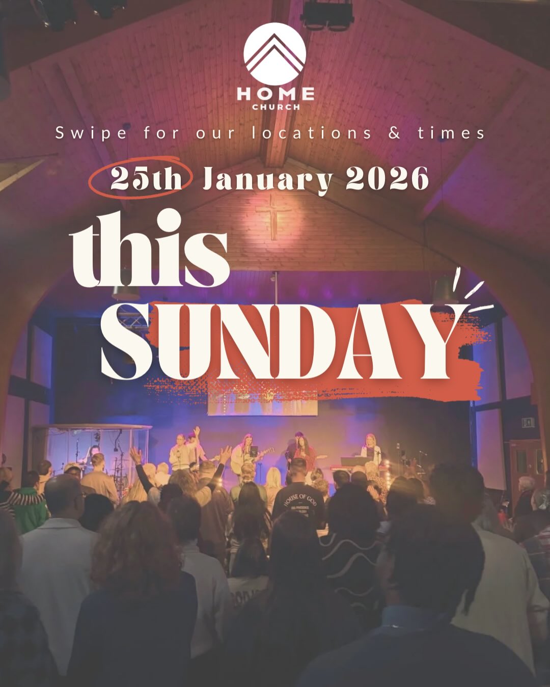 We’re really looking forward to this Sunday🙌
We can’t wait to gather together and spend time in God’s presence as we worship Him ✝️
Join us for Upper Room at 7:30pm in Kirkintilloch , a special evening set aside for worship and prayer !
What service will you be attending?