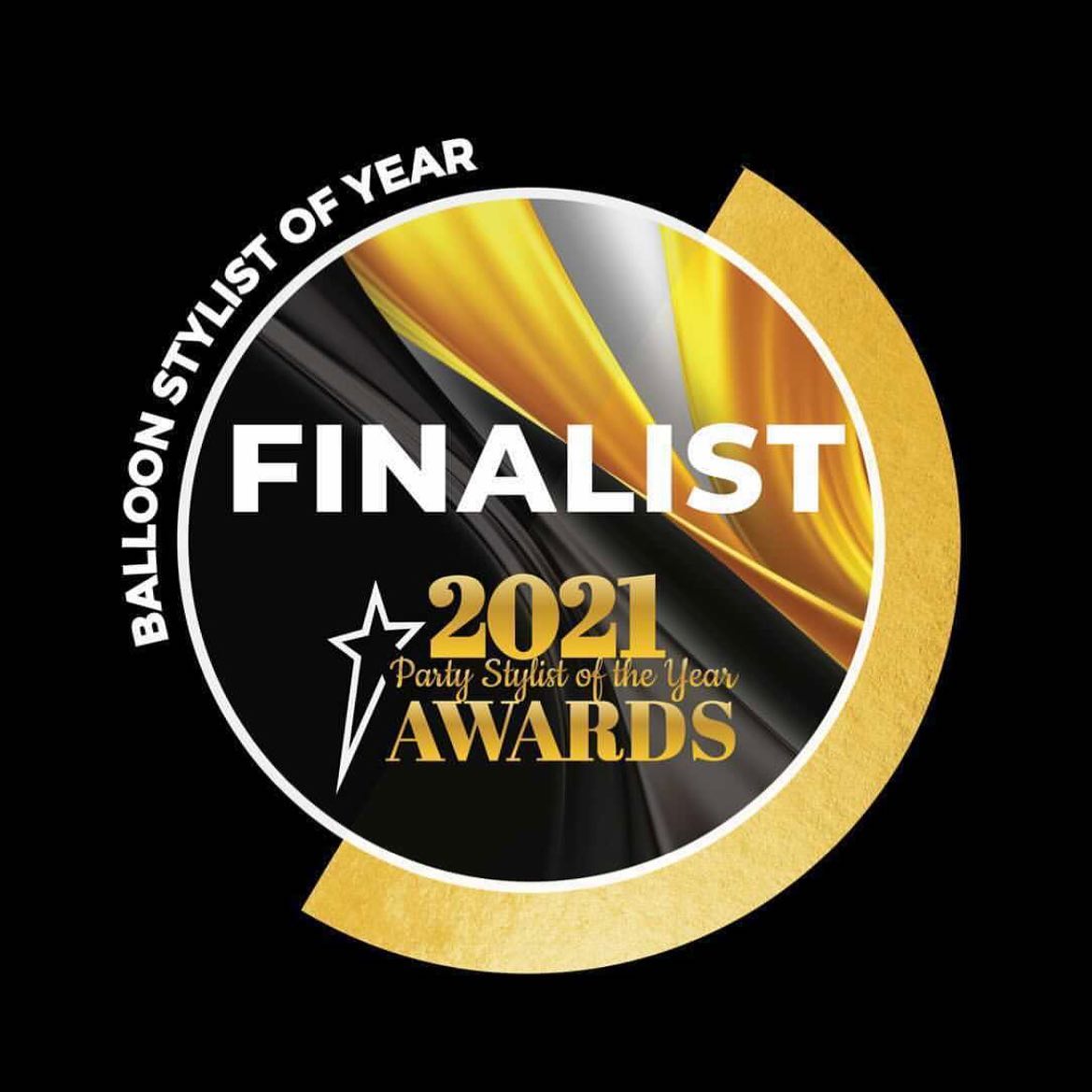 I’m a finalist! And, sitting in that group with some very inspiring competition! Congratulations to everyone who is part of this amazing award! @2021_partystylistoftheyear @confettifair