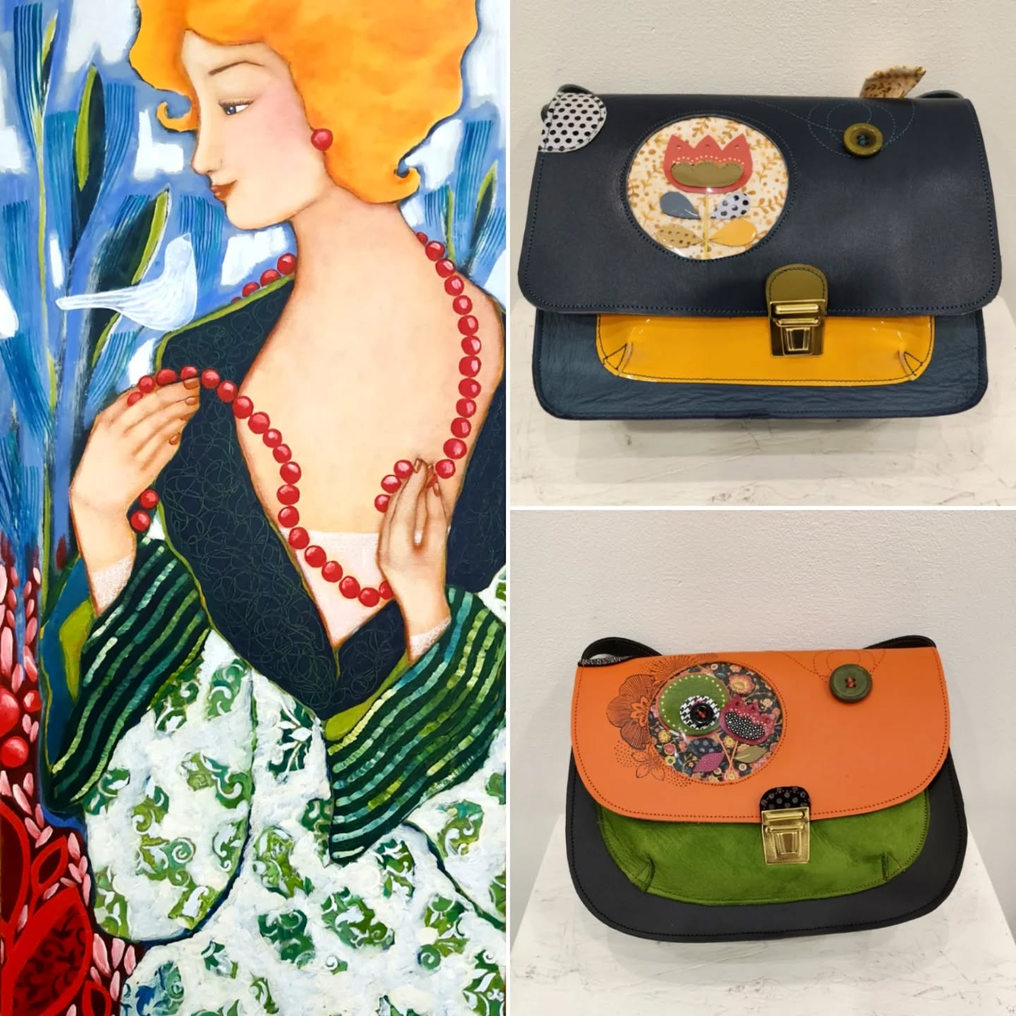 @n.krea et @floramerleau à la galerie les Souliers rouges
#floramerleaupeinture #nkrea #galeriedart #galerielessouliersrouges #clisson