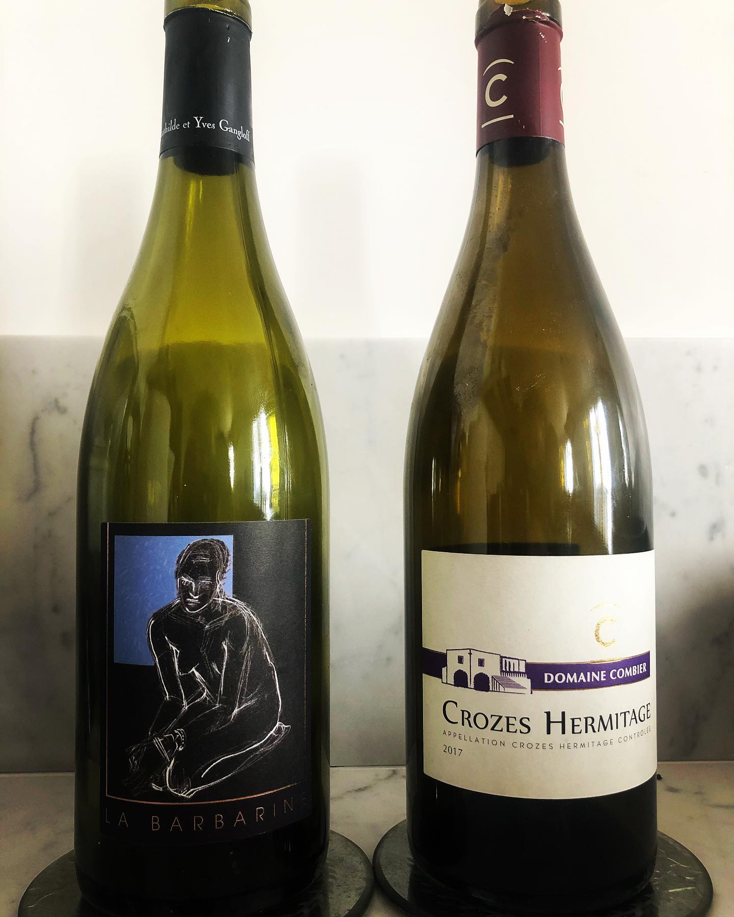 Deux géants du Rhône Septentrional @domaine_combier #domainegangloff