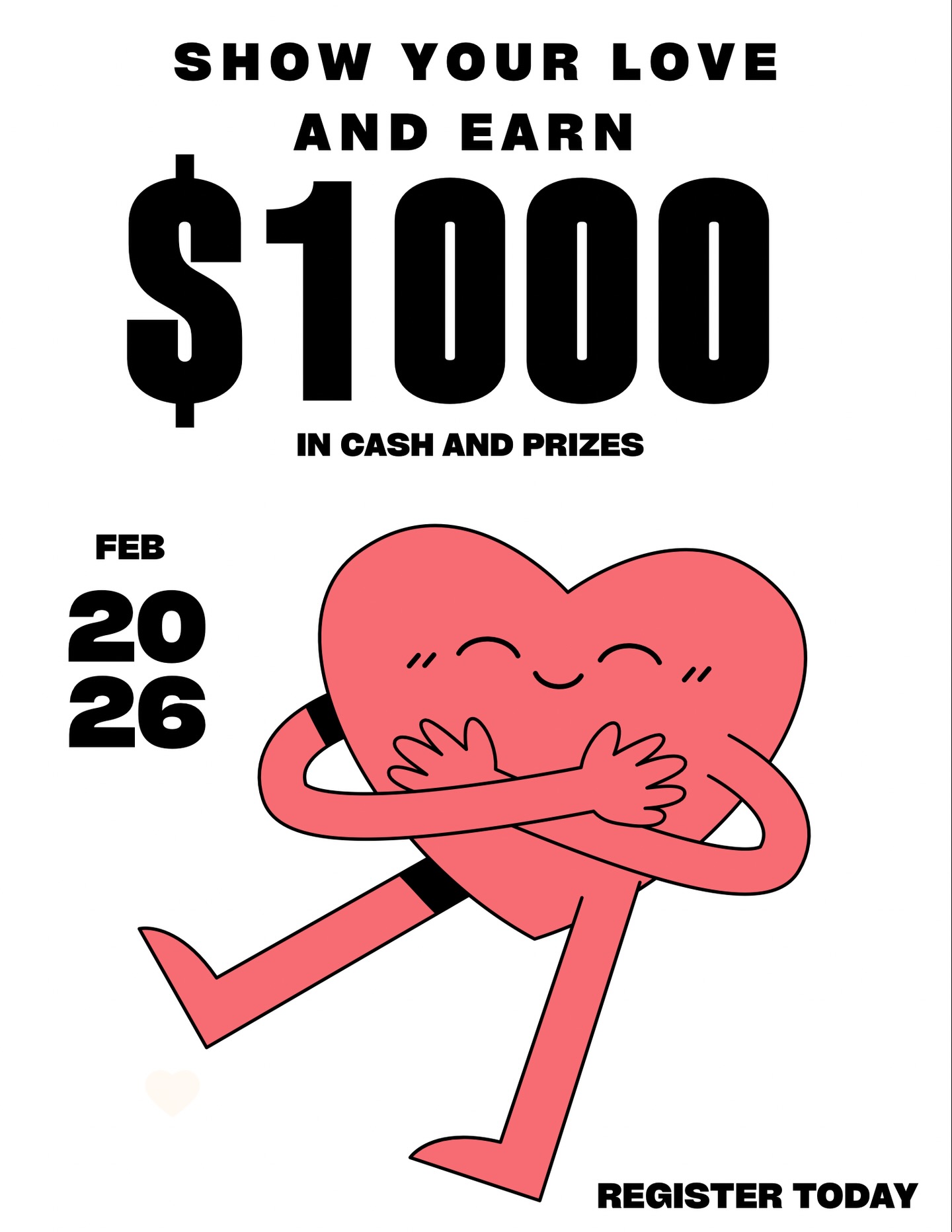 BIG NEWS! Our “Show Your Love” Contest is HERE! 🎟️
We love our MBAR community, and this February, we’re giving away CASH & PRIZES to say thank you!
Want to win? It’s easy to enter:
1️⃣ FOLLOW us right here on Facebook or Instagram! 2️⃣ REGISTER by messaging “LOVE” to us on Brightwheel.
WANT TO BOOST YOUR ODDS? We have HUGE ticket bonuses for: ⭐ Leaving a review on GreatSchools.org (20 TICKETS!) Referring a friend for a tour (20 TICKETS!) 📝 Sending us a written testimonial (15 TICKETS!)
Check your Brightwheel messages for the full flyer and details. Let’s spread the love! ❤️
#ShowYourLove #MBARockledge #SchoolContest #LoveOurSchool #Giveaway