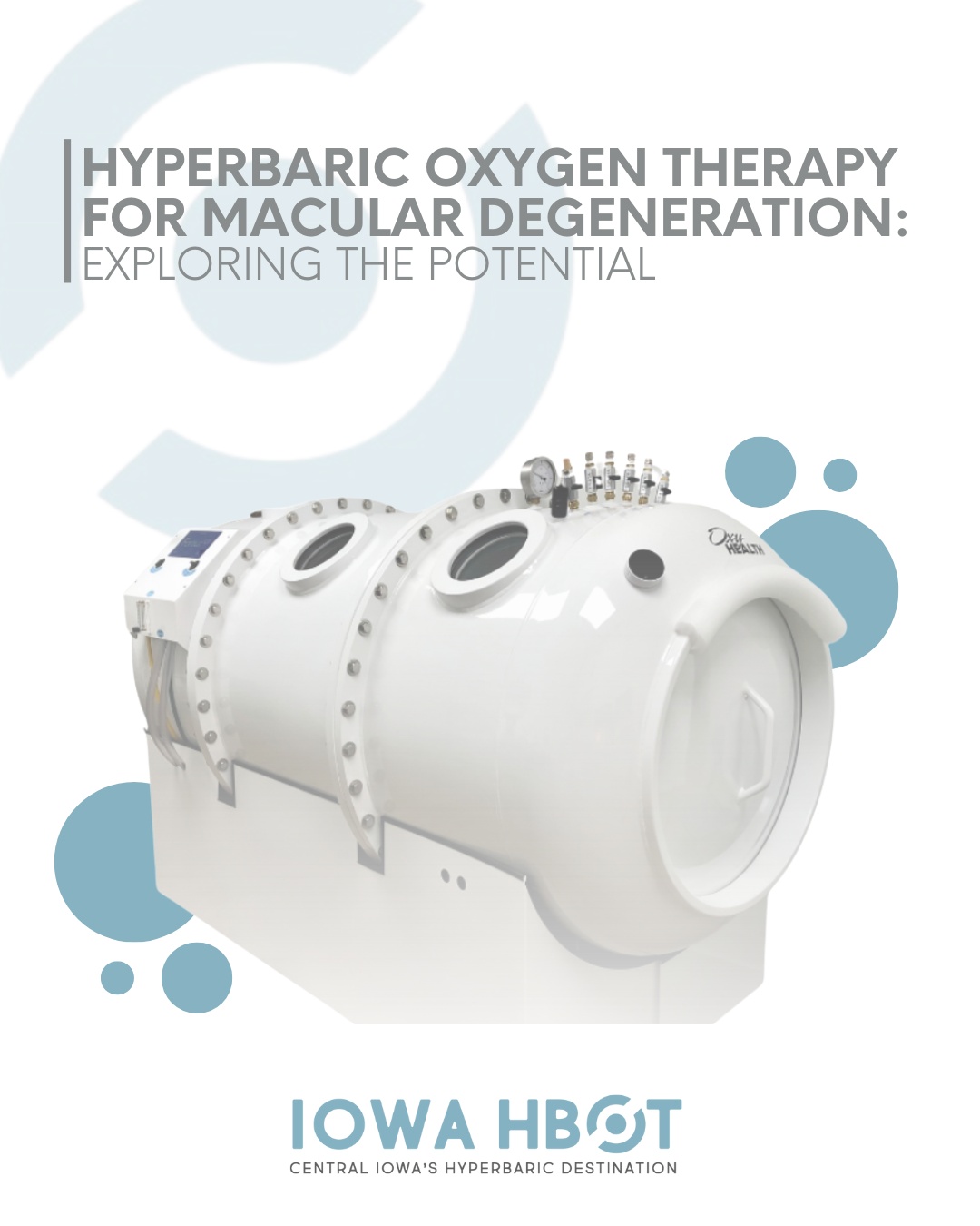 Curious about HBOT and macular degeneration?
Our latest blog explores the potential benefits of HBOT in age-related macular degeneration and what current research shows. Read more here 👉 https://www.iowahbot.com/post/hyperbaric-oxygen-therapy-for-macular-degeneration-exploring-the-potential (or click the link in bio to direct to blog page)
#HyperbaricOxygenTherapy #HBOT #MacularDegeneration #AMDawareness #VisionHealth #EyeHealth #HealthyAging #EvidenceBasedCare #AlternativeTherapies #WellnessMedicine #IowaHBOT #CapitalHealth #DSMUSA #DesMoines #CentralIowa #DesMoinesHealth #AgingWell #FunctionalMedicine