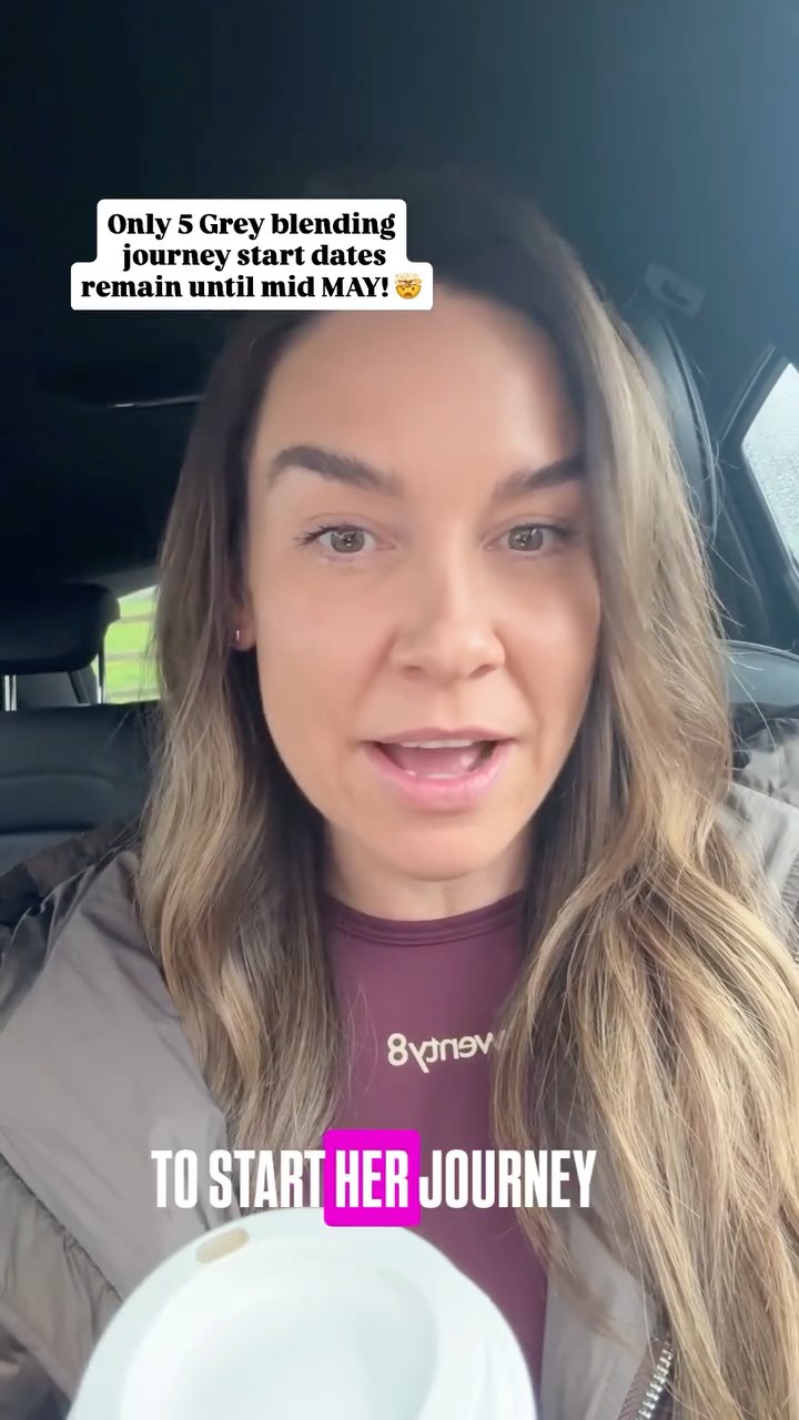 Only 5 spaces left until mid MAY to start your grey blending journey! š¤Æ
If you are looking to start your journey in time for summer what are you waiting for? I sell out these journeys months in advance and this alone speaks for itself!
The FreedomBendĀ®ļø journey price will increase from 1st Feb if you want to lock in at the existing price youāll need to get your form in by 31st Jan to secure one of these 5 remaining spaces š«
My grey blending form Link is in my bio & also linked in my stories āØ