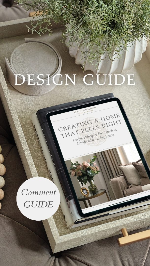 A home should do more than look beautiful. It should support a sense of calm, comfort and wellbeing. When a space is well designed, that sense of ease is felt immediately.
Often, it is not just about what is visible, but about the underlying design principles. How layout and proportion work together, whether lighting creates depth, and how contrast brings clarity to a space.
After more than 14 years designing homes, I have gathered these core principles into a guide: Creating a Home That Feels Right.
Inside, you will find guidance on:
✨ Layout and flow
✨ Proportion and balance
✨ Layered lighting
✨ Contrast and visual rhythm
These are not trends, but the foundations that shape how a home feels.
If you are planning a renovation or redesign, this guide is a thoughtful place to begin.
Comment GUIDE to receive your copy. 💛
surrey interior designer. luxury home renovation. bespoke interiors surrey. home design principles.
#InteriorDesignSurrey #SurreyHome #QuietLuxury #DesignPrinciples #ConsideredDesign