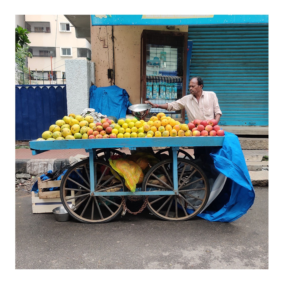 "Push Cart"
.
System / Social / Livelihood
.
As the name suggests, Push Carts are a small cart on four wheels, catering to peoples need varying from Vegetables, Utensils, Jewelry and Food. It is a basic wooden or metal structure with four wheels attached to it and with or without a top cover.
These carts are customized in local workshops to fit their need.
Though multiple vendors use pushcarts, they are the most widely used by food vendors. These food carts are called Thalluvandi / Kai Yendhi Bhavan / Thattukadai in Tamilnadu. Each region has their own colloquial name for these carts.
Due to the affordability of the food, the majority of the clientele for these carts are Daily Labourers, Workers from low-income sectors and Bachelors. However, spotting clients in their expensive cars frequenting these shops is not unusual.
These carts are modern-day Annalakshmis serving millions of people every day. These shops are usually run by the entire family, with everyone pitching in their labour to run the carts successfully. The recent lockdowns have harmed the livelihood of these pushcart vendors. Yet, they seem to be slowly reviving and back on their food.
Photography @raksha_raman
.
.
EDA is a crowdsourced archive of Everyday design from the Indian Subcontinent.
Follow @everydaydesignarchive for more.
.
.
.
.
.
.
.
.
.
.
.
.
.
.
.
.
.
.
.
.
.
.
.
#design #everyday #dailyobjects #designerobjects #homemade #artisanal #craftsofindia #artistsofindia #designarchive #indiansubcontinent #india #productdesign #accessorydesign #householdobjects #everydaydesignobjects #sustainableliving #pushcart #streetlife #ecofriendly #thalluvandi #ecoliving #streetliving #thallukadai #streetshop #streetvendors