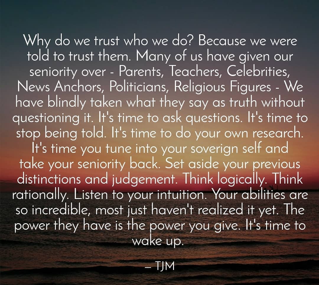 #seekfreedom #seekthetruth #itstimetowakeup