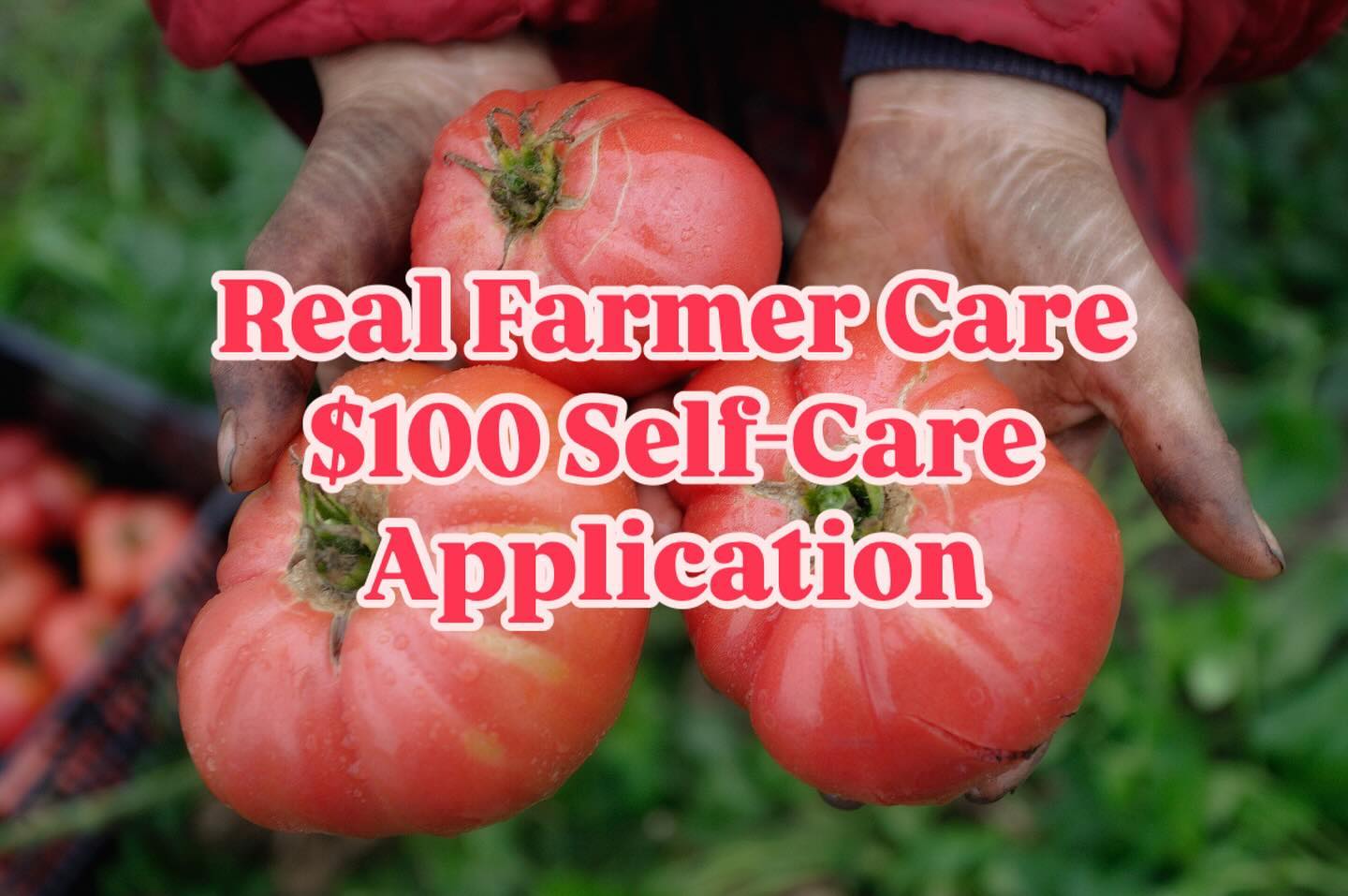 Good news! Something Iâve been working on over the last few months is ready for release - Real Farmer Care @realfarmercare application for $100 self-care awards is now live!
If you are a farmer or rancher operating in the contiguous United States, including all U.S territories, and have never received a Real Farmer Care self-care award before, you are eligible to apply for the next round of grants.
Self-care is generally defined as the practice of taking an active role in protecting and improving oneâs own well-being and happiness, particularly during times of stress, in the form of an inexpensive self-care activity.
Applications will be accepted for review until December 16th 2024 with all applications reviewed in the order in which they are received. Funds will be awarded while available and award distribution for the first round will begin in early 2025. Applications submitted after the initial window or beyond fund availability will be considered for funding in future rounds.
Visit link in bio for application. đ
#realfarmercare