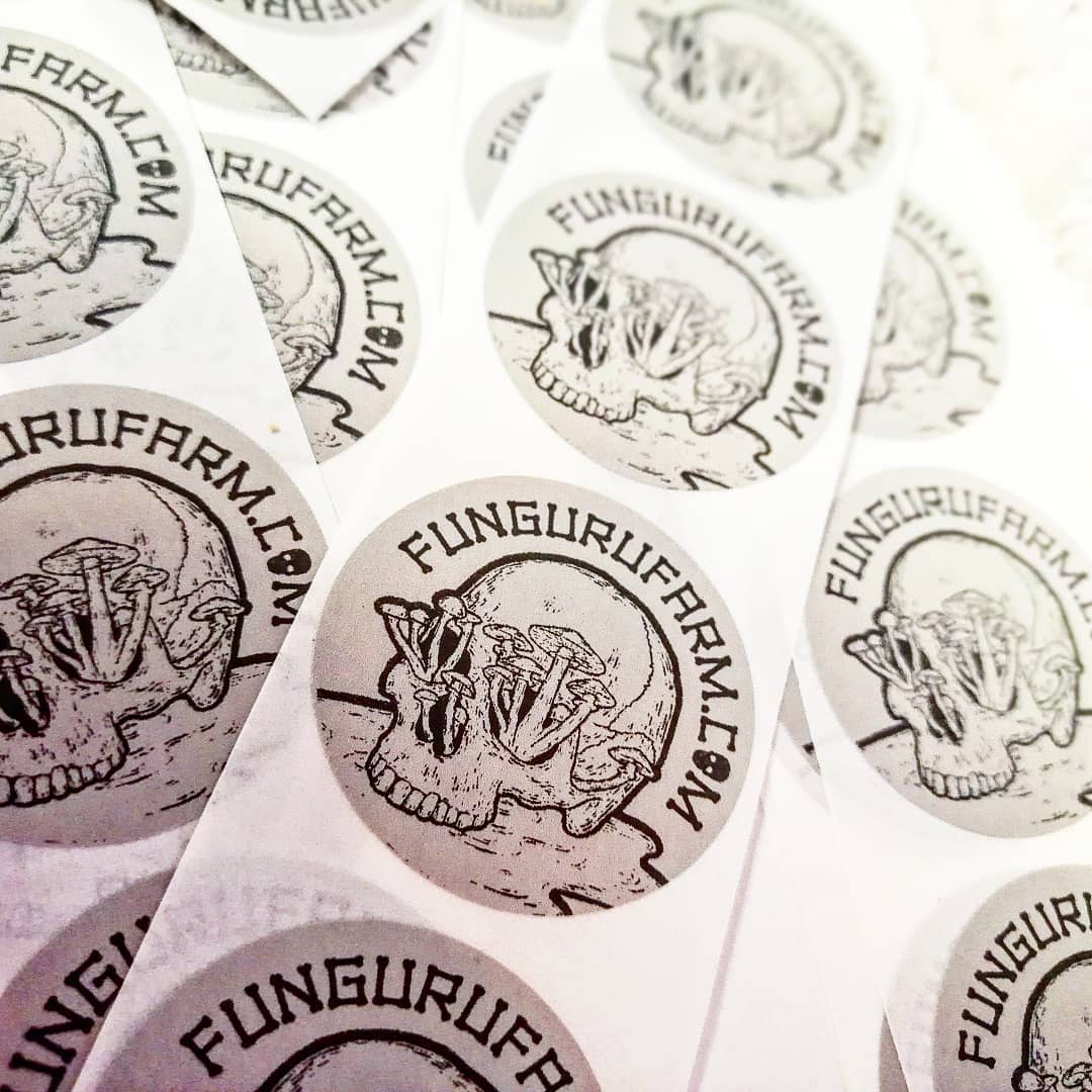 You lucky devil's #mushroomcultivation #mushroomsofinstagram #mushroomgrowing #free #skull #stickers #mushroomart #mushroomart #fungilove #fungus #fungi #fungiofinstagram #mycology #mycelium #mushroomfarm #mushlove