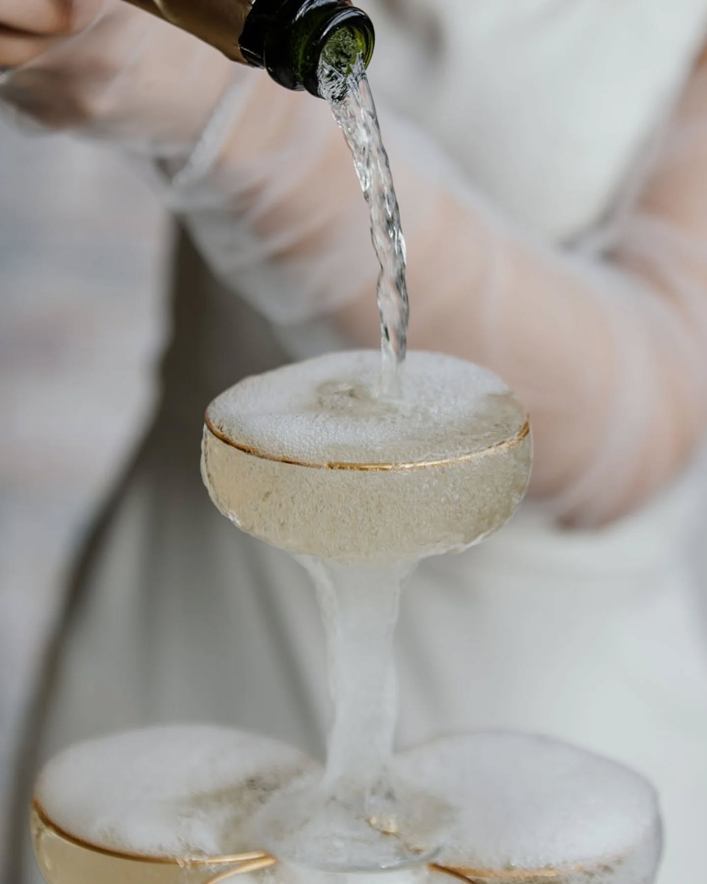 Cheers to our final wedding weekend...