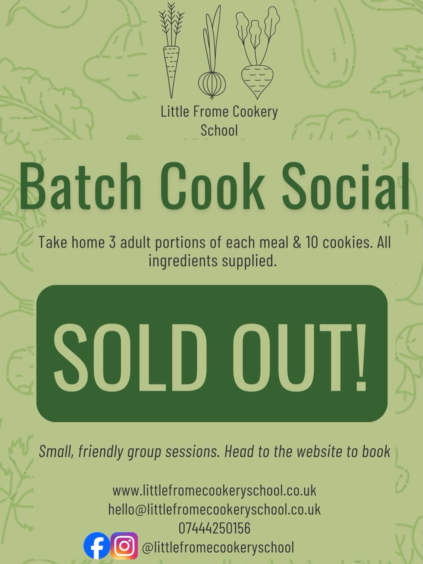 Sold out in 4 days - I feel like Glastonbury festival 😂