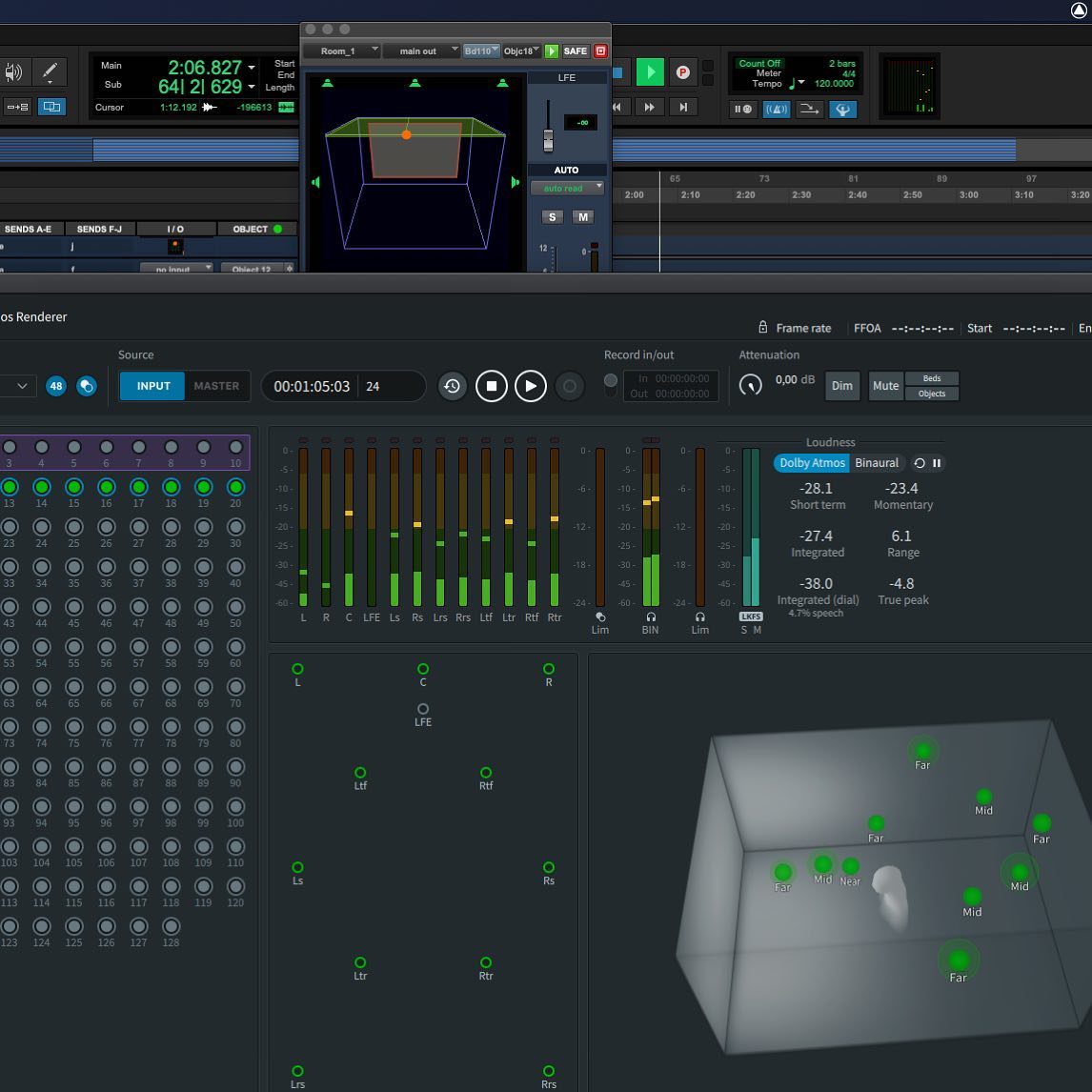 Burn out …#dolbyatmos #avid