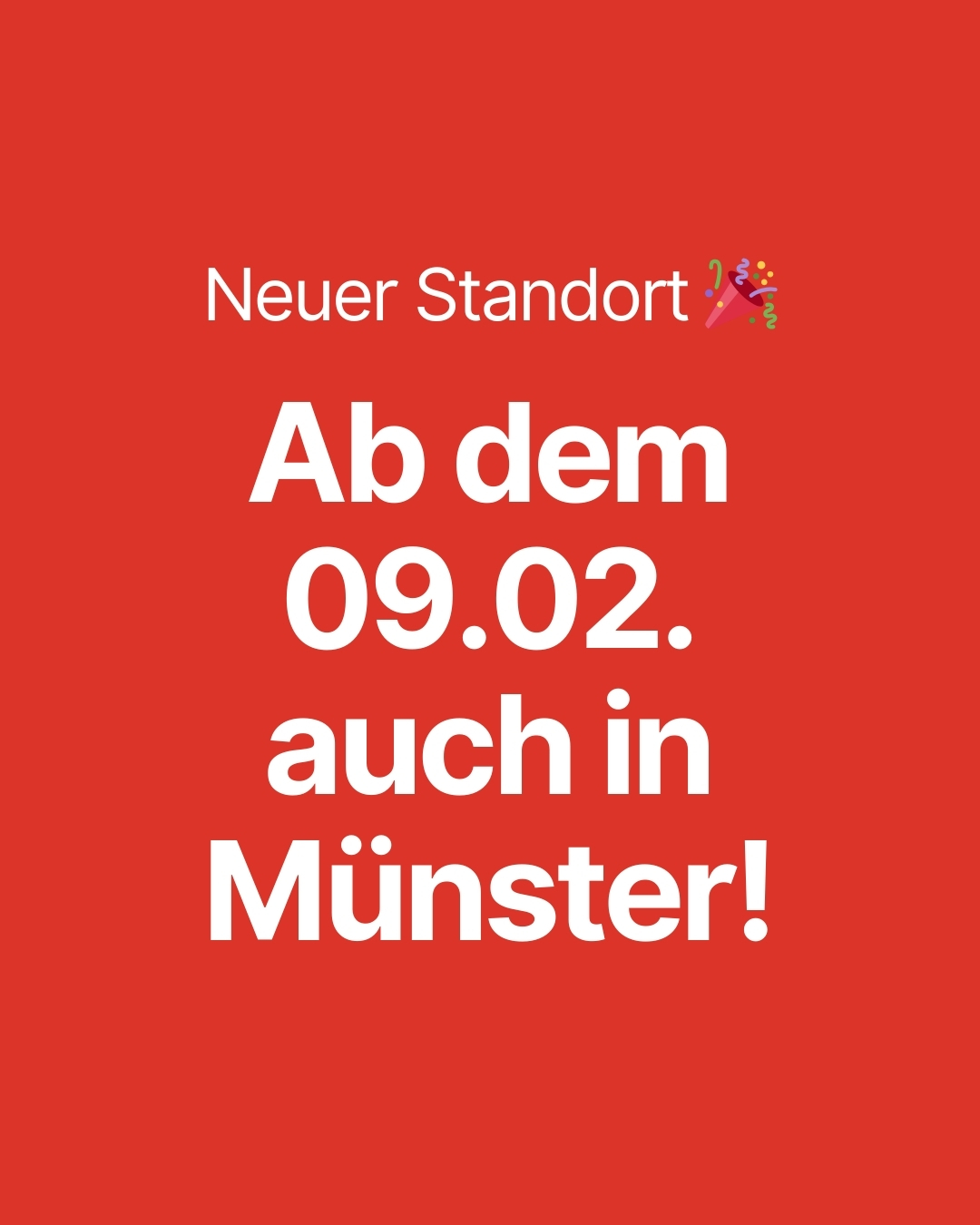 Ab dem 09.02. findest Du uns auch in Münster und kannst an 365 Tagen im Jahr Dein Halteverbotsschilder-Komplettset komfortabel abholen! Freue Dich auf unseren neuen Standort und reserviere bereits ab heute für einen Termin ab dem 09.02.
Bei Fragen stehen wir Dir jederzeit zur Verfügung. Du erreichst uns ganz leicht an unserem neuen Standort in der Harkortstraße 6, 48163 Münster. Weitere Informationen findest Du auf unserer Website. Wir freuen uns darauf, Dich in Münster begrüßen zu dürfen!
#Münster #Halteverbotsschilder