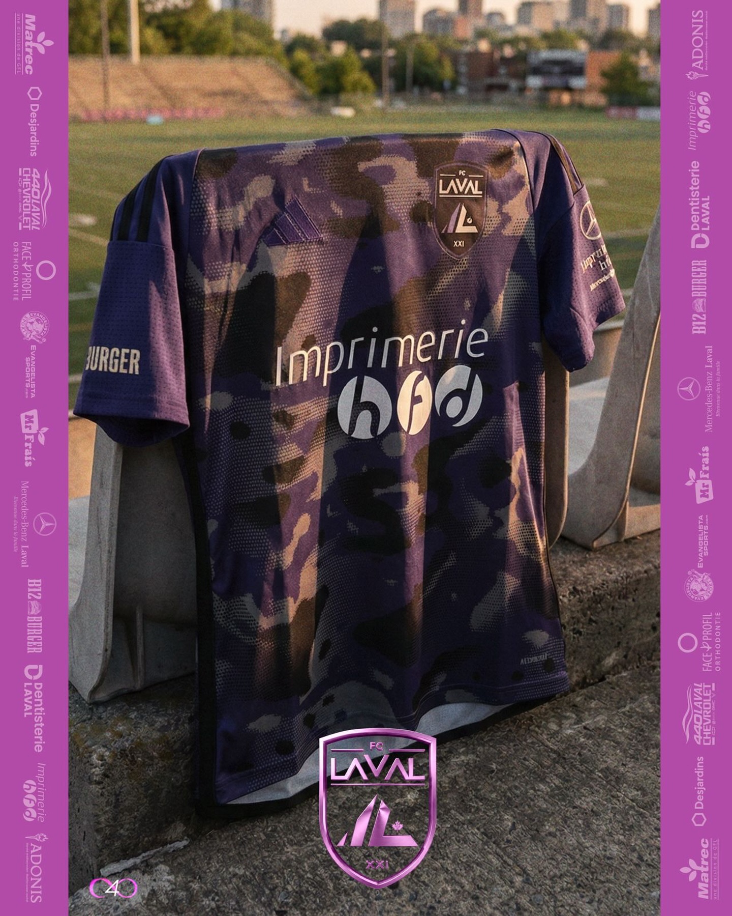 Un énorme merci à Imprimerie HFD pour le soutien apporté à notre jeunesse, notre passion du soccer et notre fierté communautaire. 🙏🏻💜
Big thank you to Imprimerie HFD for supporting our youth, our soccer passion, and our community pride. 🙏🏾💜
#FCLaval #Partnership #communauté #community #Partenariat