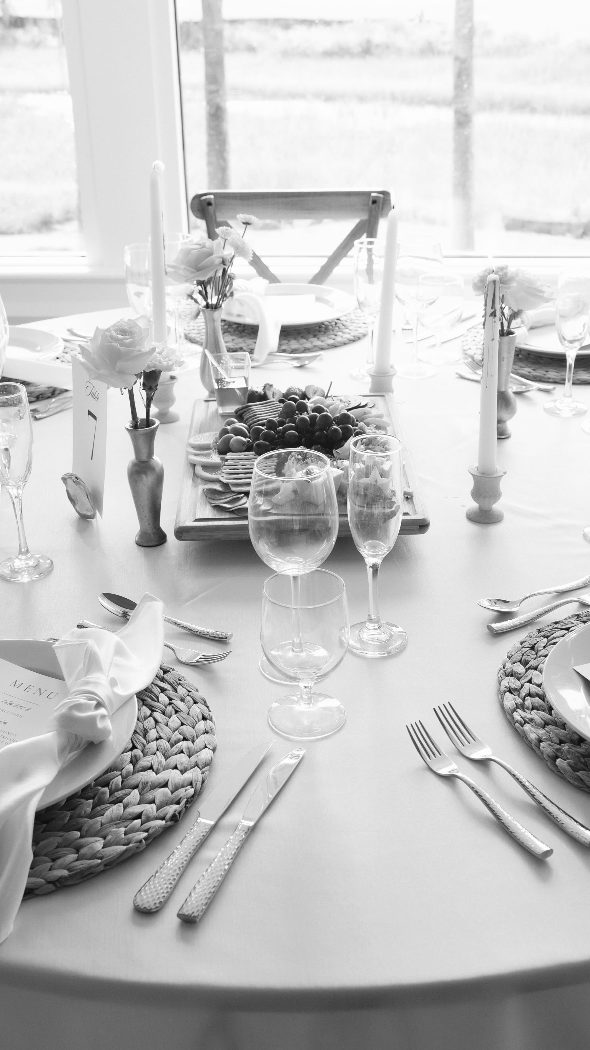 Looking for a simple way to elevate your centerpieces without a large floral arrangement? We love collaborating with your catering team to let design and dining work together.
Incorporating family-style plates, curated charcuterie boards, and thoughtfully placed florals allows the tablescape to feel layered, intentional, and inviting — where the food becomes part of the design itself. It’s an effortless way to enhance the table while keeping the focus on connection, conversation, and experience.
Cover photo: @kellymartucci
#tablescapedesign #weddingdesign #eventstyling #intentionaldesign #familystylewedding #charcuterieboard #weddingdetails #luxuryevents #eventplanning #ingoodcompanyevents #floristjacksonville #jacksonvilleflorist