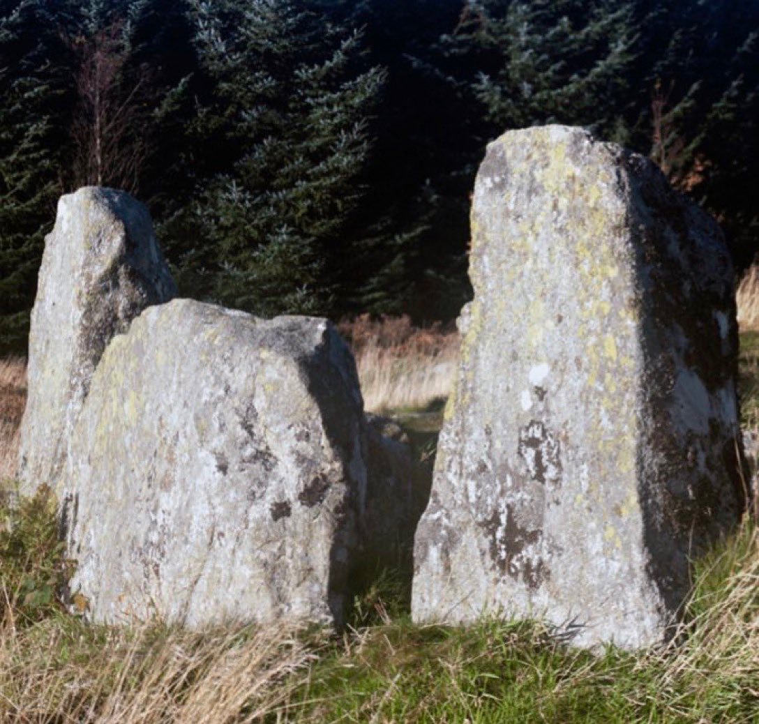 Clune Hill Stone Circle. Off the beaten path, and you can see that the circle has been heavily disturbed, but worth the hike to see some amazing ancient history - likely to be between 4 and 6 thousand years old! Also, beautiful views besides.