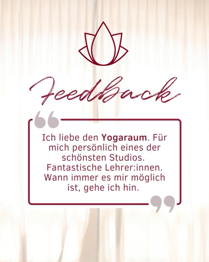 💬 Eure Worte. Unsere Motivation.🤍
🙏Wir sind zutiefst dankbar für jedes ehrliche Feedback, das uns über Google, Eversports oder persönlich erreicht. 🤍
Denn jede Rückmeldung – ob leise, berührend oder begeistert – zeigt uns, dass das, was wir tun, ankommt.
✨ Tag für Tag ist es unser Wunsch, einen Raum zu schaffen, in dem ihr ankommen, durchatmen, euch bewegen und einfach sein dürft.
Eure Erfahrungen, Gefühle und Eindrücke machen den Yogaraum lebendig.
👉Mit diesem Feedback möchten wir euch einen echten Einblick geben:
▪️Wie fühlt es sich an, im #Yogaraum zu praktizieren?
▪️Was bewegt unsere Yoginis und Yogis?
▪️Was bleibt nach einer Stunde?
🤍 Danke für euer Vertrauen, eure Offenheit und eure Wertschätzung.
Und wenn du selbst schon bei uns warst: Wir freuen uns jederzeit über dein Feedback und auf viele weitere herzliche Begegnungen auf der Matte ✨
📲 Du willst mehr Einblicke in den Yogaraum Ravensburg, mehr Yogawissen und / oder Infos über Specials und Weiterbildungen? Dann folge unserem Kanal!
#yogaraumravensburg #kundenfeedback #yogamitgefühl #yogagemeinschaft
#achtsamkeit #yogaliebe #ehrlichesfeedback #yogastudio #begegnung
#dankbarkeit #yogaravensburg #yogaraum_rv #yogarv #yogabodensee