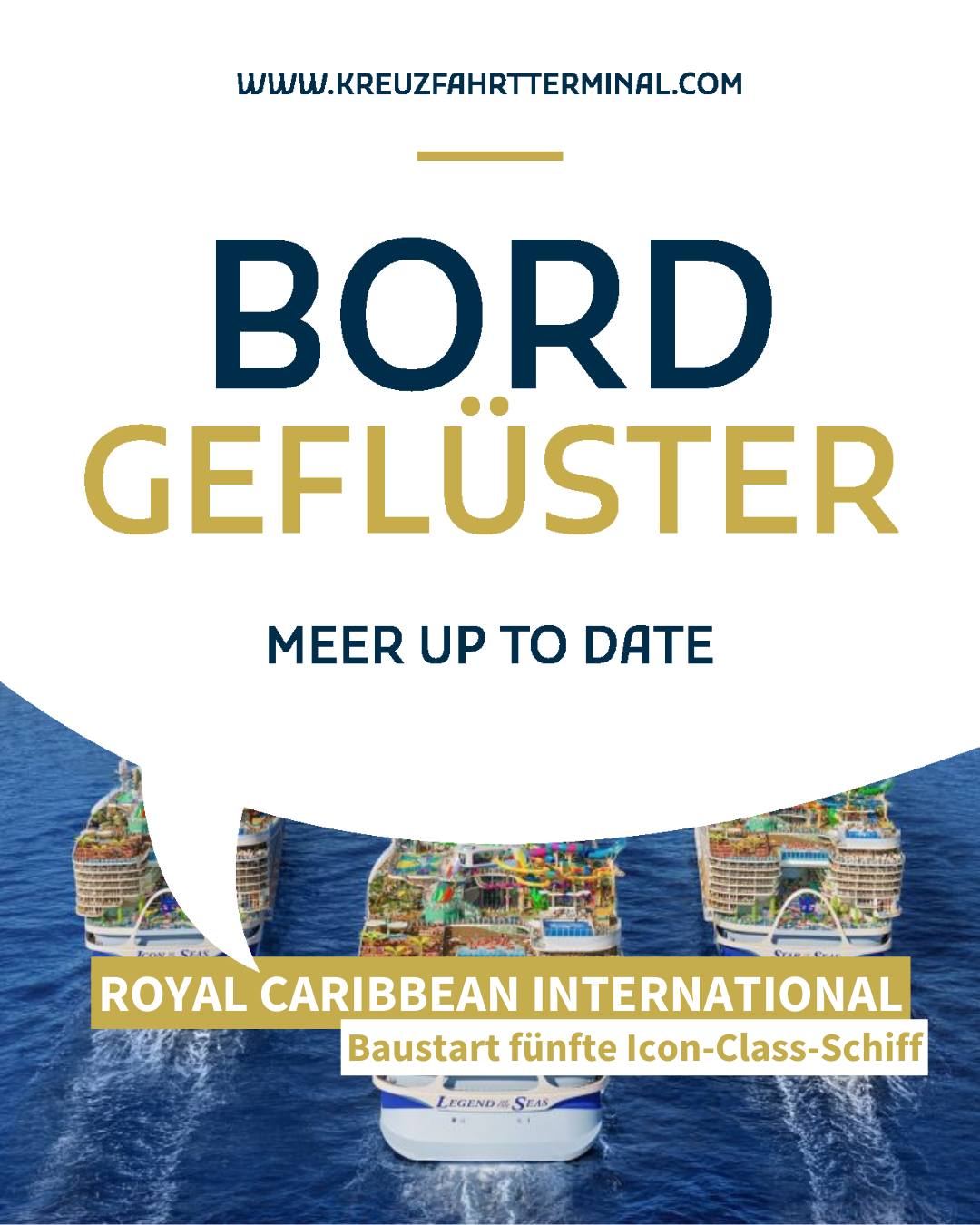 🛳️ 𝗡ä𝗰𝗵𝘀𝘁𝗲𝗿 𝗠𝗲𝗶𝗹𝗲𝗻𝘀𝘁𝗲𝗶𝗻 𝗳ü𝗿 𝗱𝗶𝗲 𝗞𝗿𝗲𝘂𝘇𝗳𝗮𝗵𝗿𝘁𝗶𝗻𝗱𝘂𝘀𝘁𝗿𝗶𝗲!
Bei der 𝗠𝗲𝘆𝗲𝗿 𝗧𝘂𝗿𝗸𝘂 𝗪𝗲𝗿𝗳𝘁 𝗶𝗻 𝗙𝗶𝗻𝗻𝗹𝗮𝗻𝗱 hat am 19. Januar 2026 offiziell der Bau des 𝗳ü𝗻𝗳𝘁𝗲𝗻 𝗜𝗰𝗼𝗻-𝗖𝗹𝗮𝘀𝘀-𝗦𝗰𝗵𝗶𝗳𝗳𝘀 𝘃𝗼𝗻 𝗥𝗼𝘆𝗮𝗹 𝗖𝗮𝗿𝗶𝗯𝗯𝗲𝗮𝗻 begonnen.
Mit der traditionellen Stahlschnitt-Zeremonie fiel der Startschuss für einen Neubau der Superlative.
🔧 𝗪𝗮𝘀 𝘀𝘁𝗲𝗰𝗸𝘁 𝗱𝗮𝗵𝗶𝗻𝘁𝗲𝗿?
Der erste Stahlschnitt markiert den offiziellen Produktionsbeginn – und den Start einer mehrjährigen Bauphase, an der tausende Experten aus Technik, Design und Schiffbau beteiligt sind.
🌍 𝗜𝗰𝗼𝗻 𝗖𝗹𝗮𝘀𝘀 = 𝗜𝗻𝗻𝗼𝘃𝗮𝘁𝗶𝗼𝗻 𝗽𝘂𝗿
Die Schiffe dieser Klasse zählen zu den
• größten Kreuzfahrtschiffen der Welt
• technologisch innovativsten Neubauten
• Highlights für Familien, Entertainment & Erlebnisurlaub
🏗️ 𝗠𝗲𝘆𝗲𝗿 𝗧𝘂𝗿𝗸𝘂 𝗮𝘂𝗳 𝗪𝗮𝗰𝗵𝘀𝘁𝘂𝗺𝘀𝗸𝘂𝗿𝘀
Aktuell befinden sich bereits mehrere Icon-Class-Schiffe parallel im Bau.
Optionen für ein 𝘀𝗲𝗰𝗵𝘀𝘁𝗲𝘀 𝘂𝗻𝗱 𝘀𝗶𝗲𝗯𝘁𝗲𝘀 𝗦𝗰𝗵𝗶𝗳𝗳 zeigen: Die Partnerschaft mit Royal Caribbean ist langfristig angelegt.
📅 𝗗𝗲𝗿 𝗭𝗲𝗶𝘁𝗽𝗹𝗮𝗻:
• Baustart: Januar 2026
• Geplante Indienststellung: Sommer 2028
• Name des Schiffs: noch geheim 👀
✨ 𝗨𝗻𝘀𝗲𝗿 𝗙𝗮𝘇𝗶𝘁:
Die Icon Class setzt neue Maßstäbe – und dieses Schiff wird sie noch einmal neu definieren. Die Zukunft der Kreuzfahrt nimmt weiter Form an 🚀
📩 Fragen zur Icon Class oder zu Royal Caribbean? Sende uns eine DM.
𝗠𝗘𝗘𝗥𝗕𝗟𝗜𝗖𝗞? 𝗞𝗧⚓
#kreuzfahrtindustrie #schiffbau #meerblick #kreuzfahrtterminal #kreuzfahrtnews #iconclass #borgeflüster #royalcaribbean #meyerturku #zukunftderkreuzfahrt