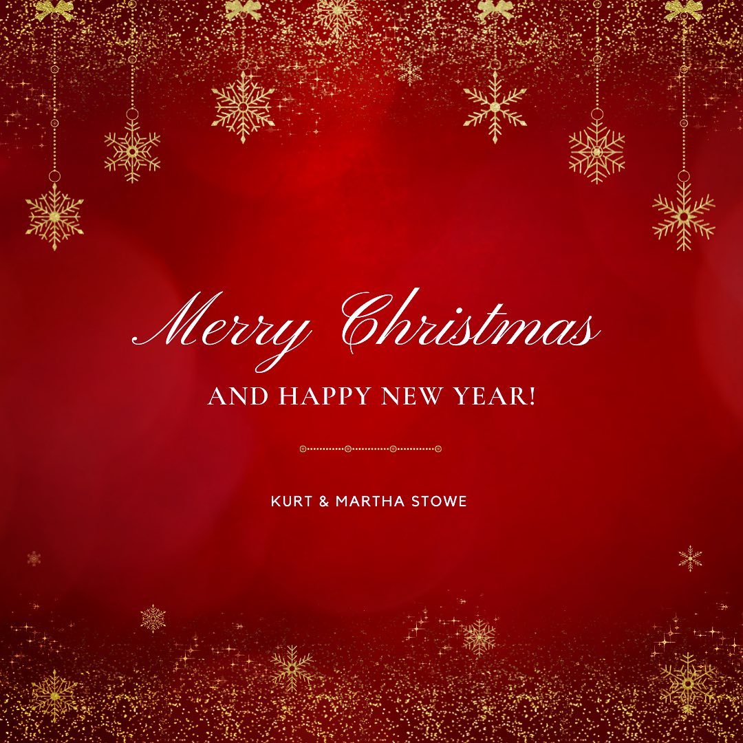 Merry Christmas & Happy New Year! ❤️