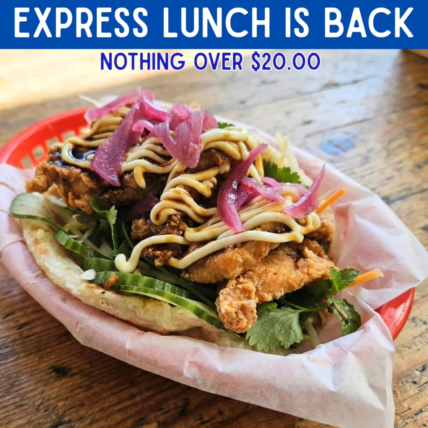 Every Wednesday, Thursday & Friday from 11am. 😍