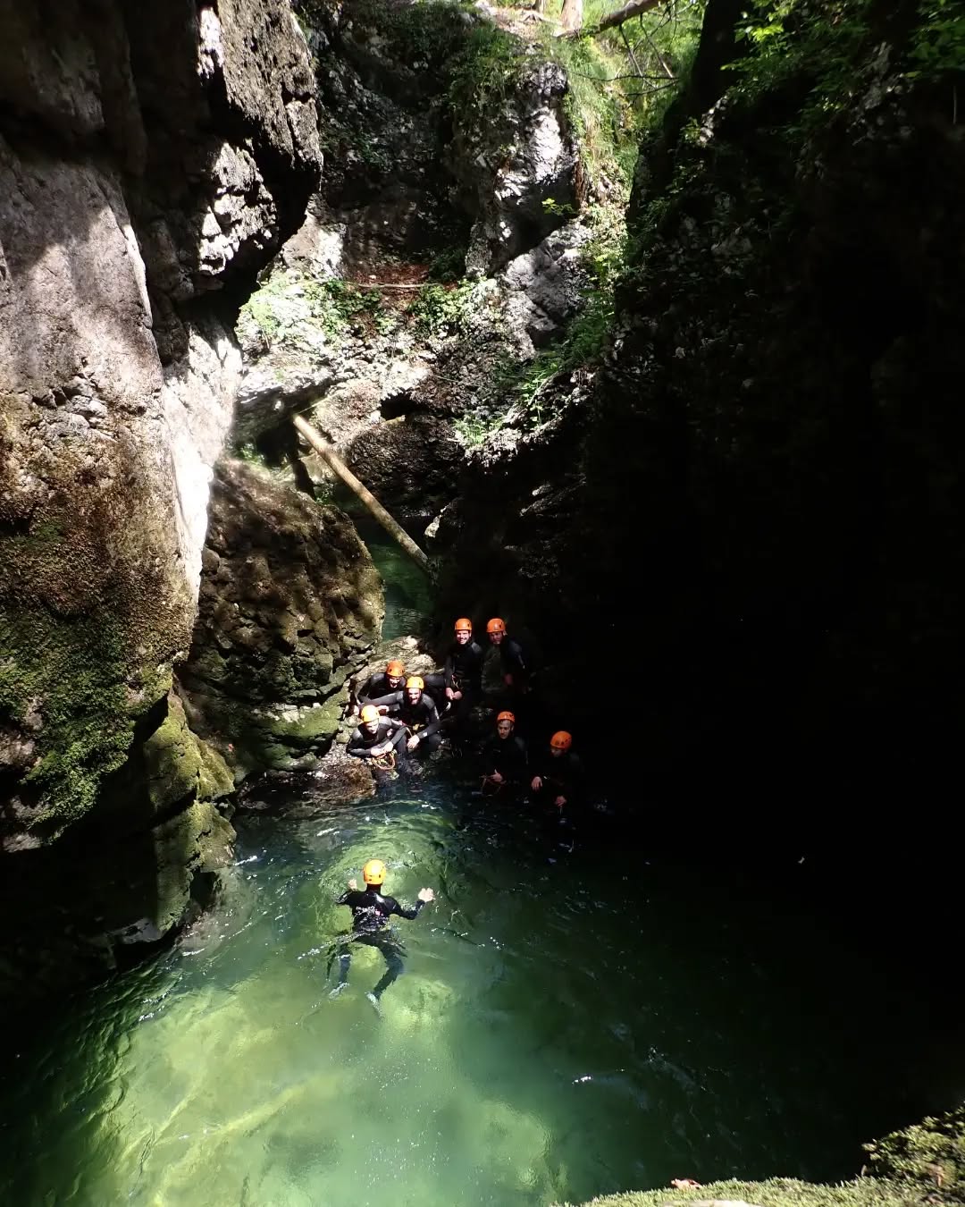It's getting hot here🔥, join us and cool down in this green pool of fresh water💙
.
.
#canyoning #greenliving #waterfall #bestlocation #canyoning_pictures_instagram #adventures #outdoorsy #fresh #placeslikethis #wild #search ##find #yoursoul #inthenature #jump #swimming #poolparty #toplocation #funalltheway #thebestoftheday #interrailing #europe #sloveniatravel #placestovisit #slovenia_ig #toptags #watercolor