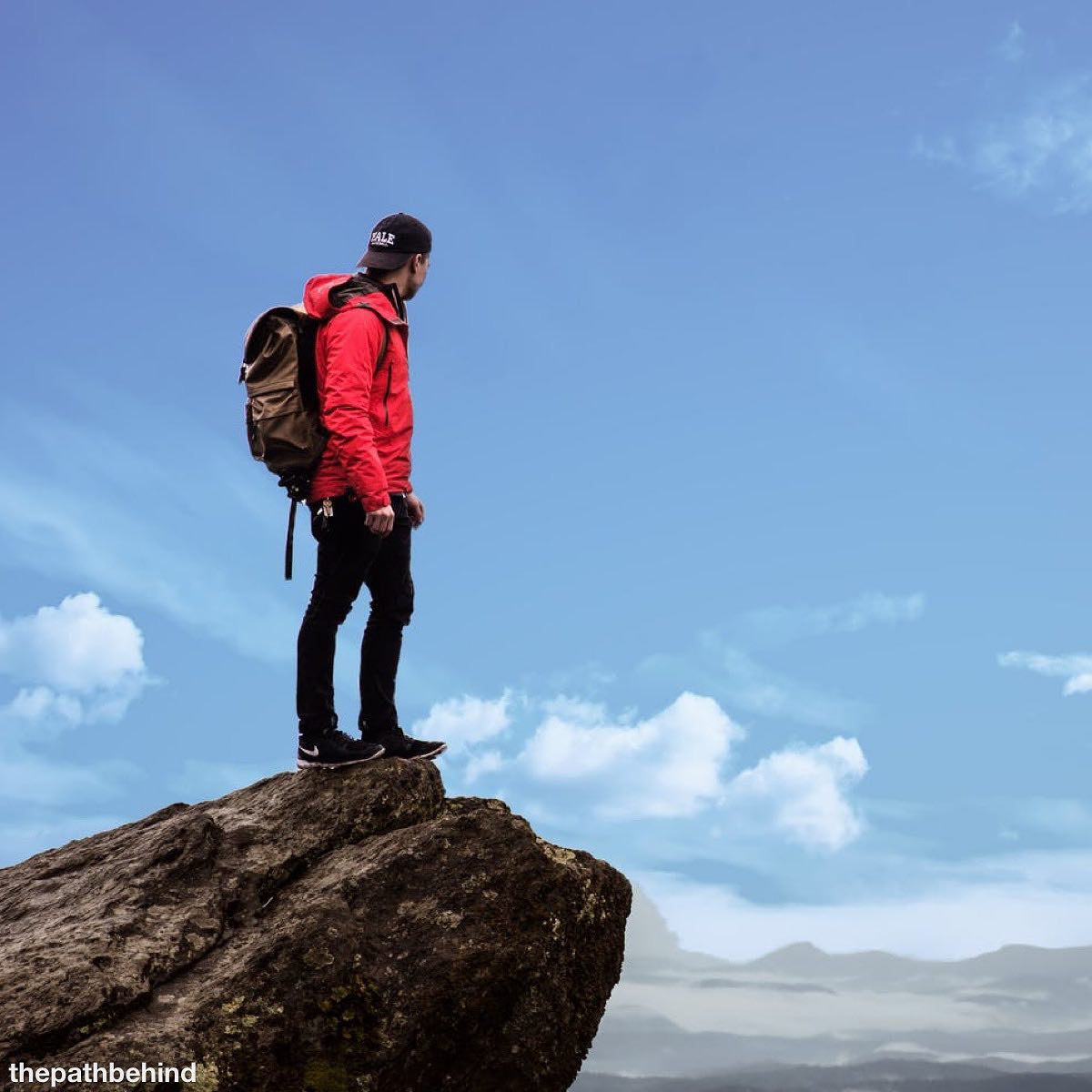 The path to health can be a bit of a negotiation. It’s like standing on the edge of a cliff. Each good choice allows you the room to back away from the edge. Each poor choice pushes you closer to it. #roomtobreathe