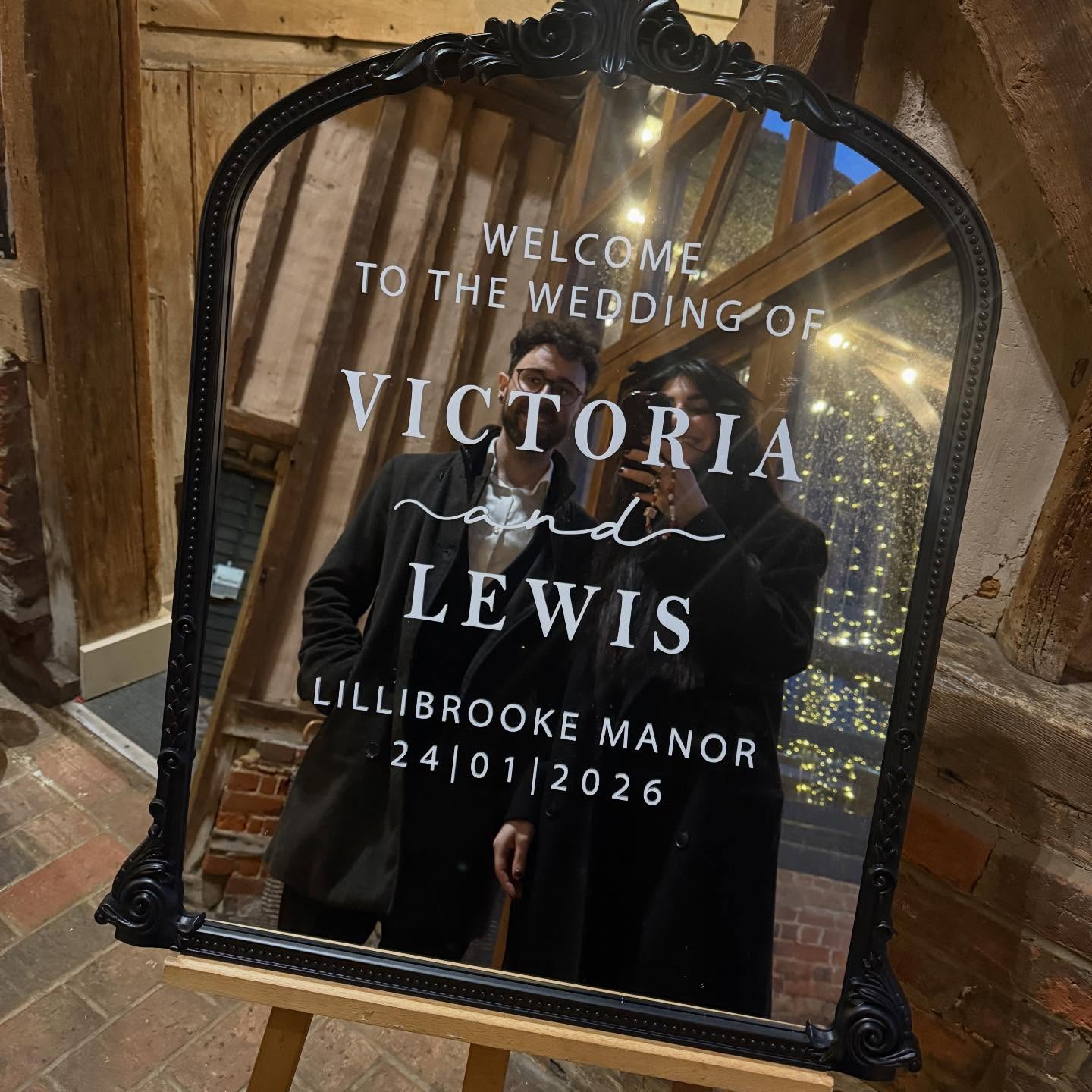 The first wedding of 2026 (not 2025) for Lewis & Victoria 🎶 ✨
@lillibrooke_weddings