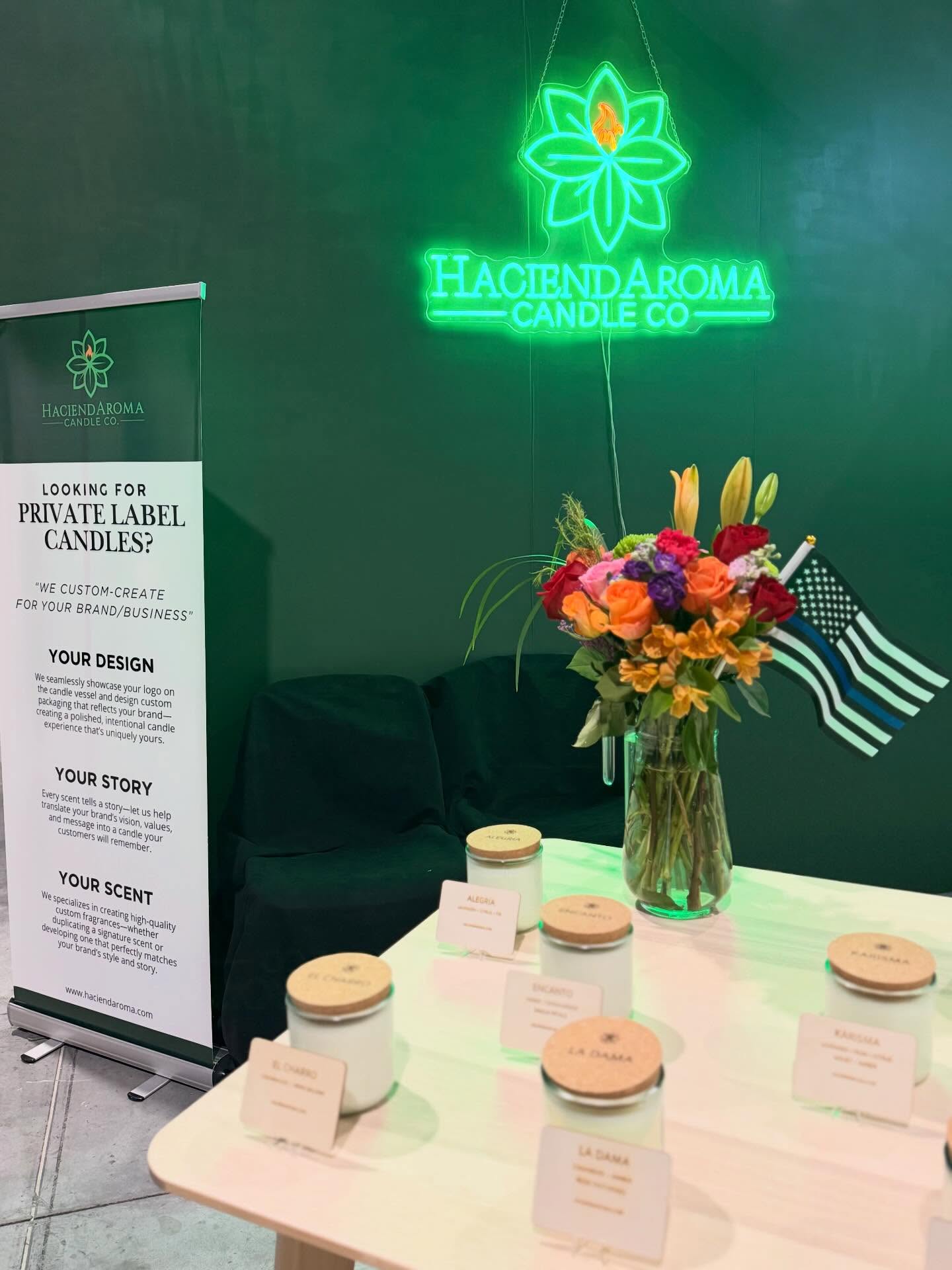 At HaciendAroma Candle Co., we specialize in custom candle creations for brands, events, and businesses who want more than just a candle — they want an experience. @lasvegasmarket
✨ What we do:
• Custom-branded candles with your logo seamlessly integrated into the vessel
• High-quality, custom fragrance development (including scent matching)
• Thoughtfully designed packaging that reflects your brand story
✨ What we specialize in:
Intentional scents, elevated presentation, and meaningful details that help your brand connect emotionally with your audience.
✨ How we can collaborate:
Whether you’re launching a product, gifting clients, hosting an event, or building a signature scent, we partner with you to create something truly unique.
Let’s bring your vision to life — one scent at a time. 🤍
