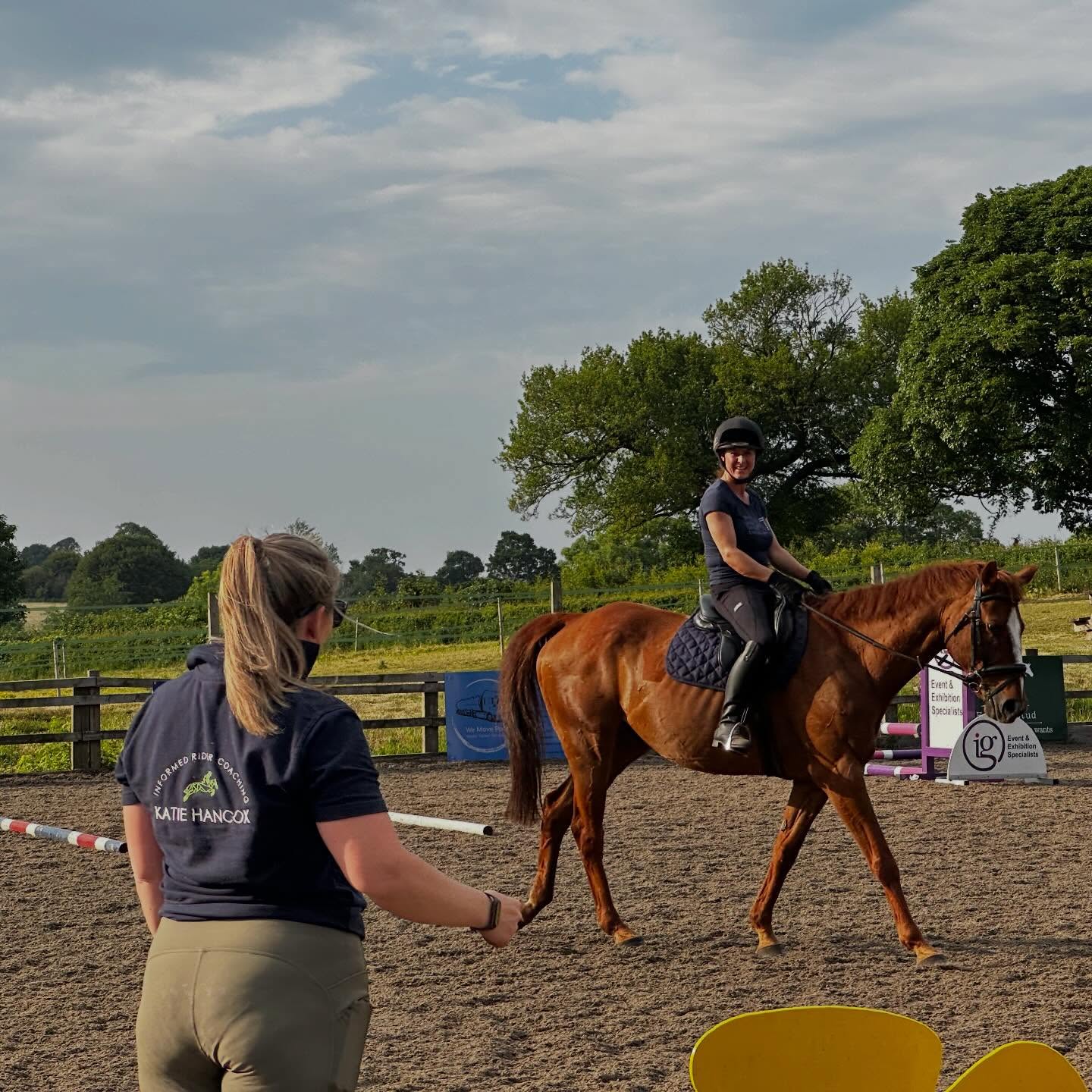 Here’s why I think confidence is bull 💩
Most of the riders I work with think they lack confidence.
They tell me that’s the problem.
But more often than not, that’s not what’s actually going on.
What I see is this.
You’re being pulled in two directions at once.
On one side, you want to be liked.
By your coach.
By the people watching.
By yourself.
By your horse!
On the other, you’re scared of getting it wrong.
So you sit in the middle.
You’re not riding badly.
But you’re not riding boldly either.
You ride politely.
You ride safely.
You ride in a way that won’t get you judged or tested (by your horse)
And I get it. Truly.
I’ve been there.
But here’s the problem.
Learning doesn’t happen in the middle.
Motor learning research is really clear on this: improvement comes from error, feedback, and adjustment — not from trying to look correct all the time (Schmidt & Lee, 2011).
When you ride to avoid being wrong, your nervous system doesn’t get enough information to change.
So if you want to get out of the middle, try this:
Before you get on, decide who you’re riding for. Decide what you want from the rider.
Let mistakes be data, not a verdict on you.
And when you catch yourself asking “Do they approve?” — switch it to “What did I learn?”
Confident riders aren’t braver than you.
They’re just more willing to look a bit wrong on the way to being right.
This is exactly why the Informed Equestrians community works.
Riders learn faster when they’re not trying to perform for approval.
When questions are normal.
When mistakes are expected.
Learning thrives in psychologically safe environments —
not perfect ones.
And that’s what the Informed Equestrians is.
Drop me a DM if you want to know more.
Katie