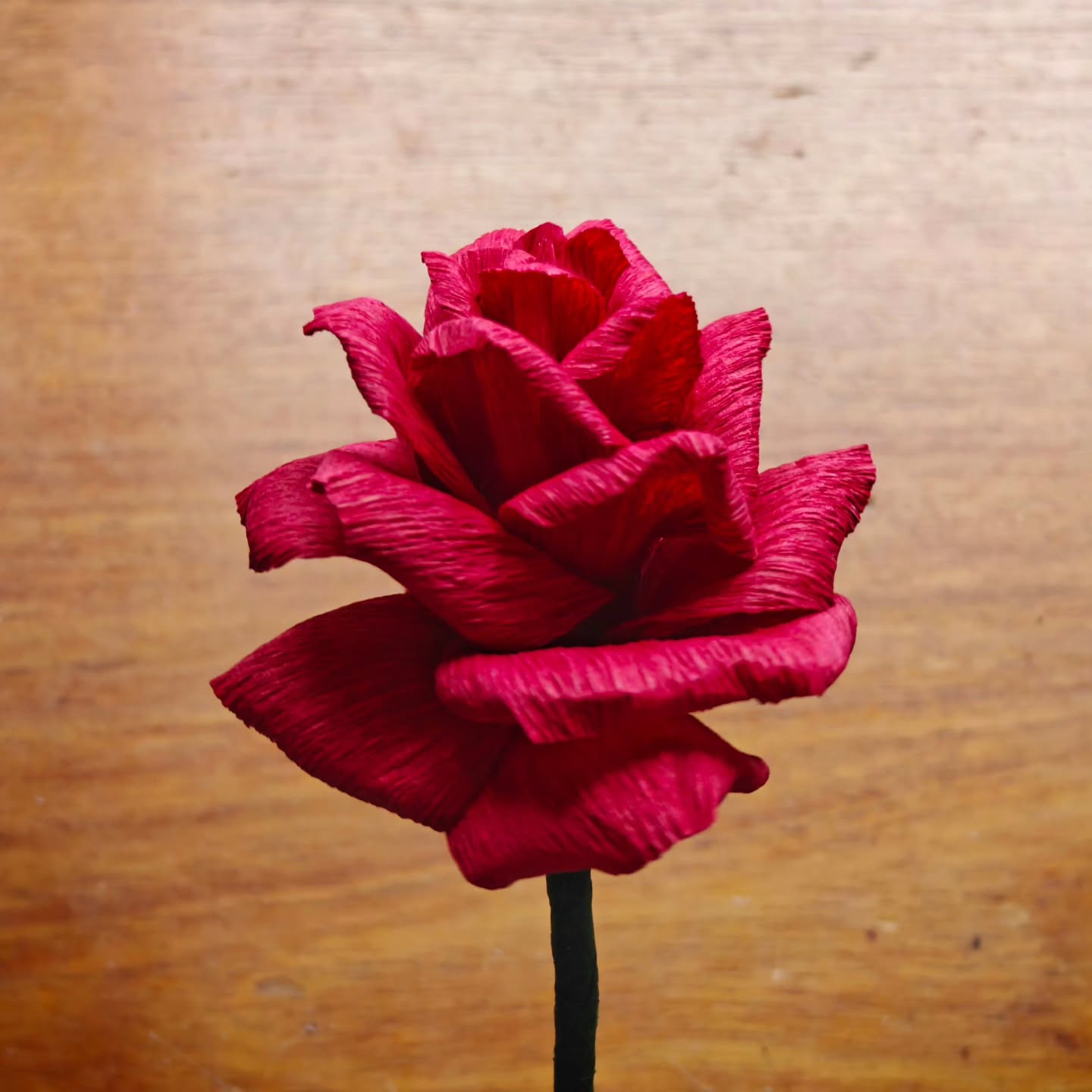 Red, red rose 🌹
With Valentine's Day approaching why not treat a special person to something a little different. A rose made from crepe paper makes a unique gift.
It doesn't have to be a traditional red rose - choose any colour or even a meaningful book, song - there's lots of possibilities and lots of other flower types too!
Free local delivery in the Bedford area is available! So get in touch for any special, bespoke commissions.
#paperflorist #valentine #valentinerose #rose #crepepaperflowers