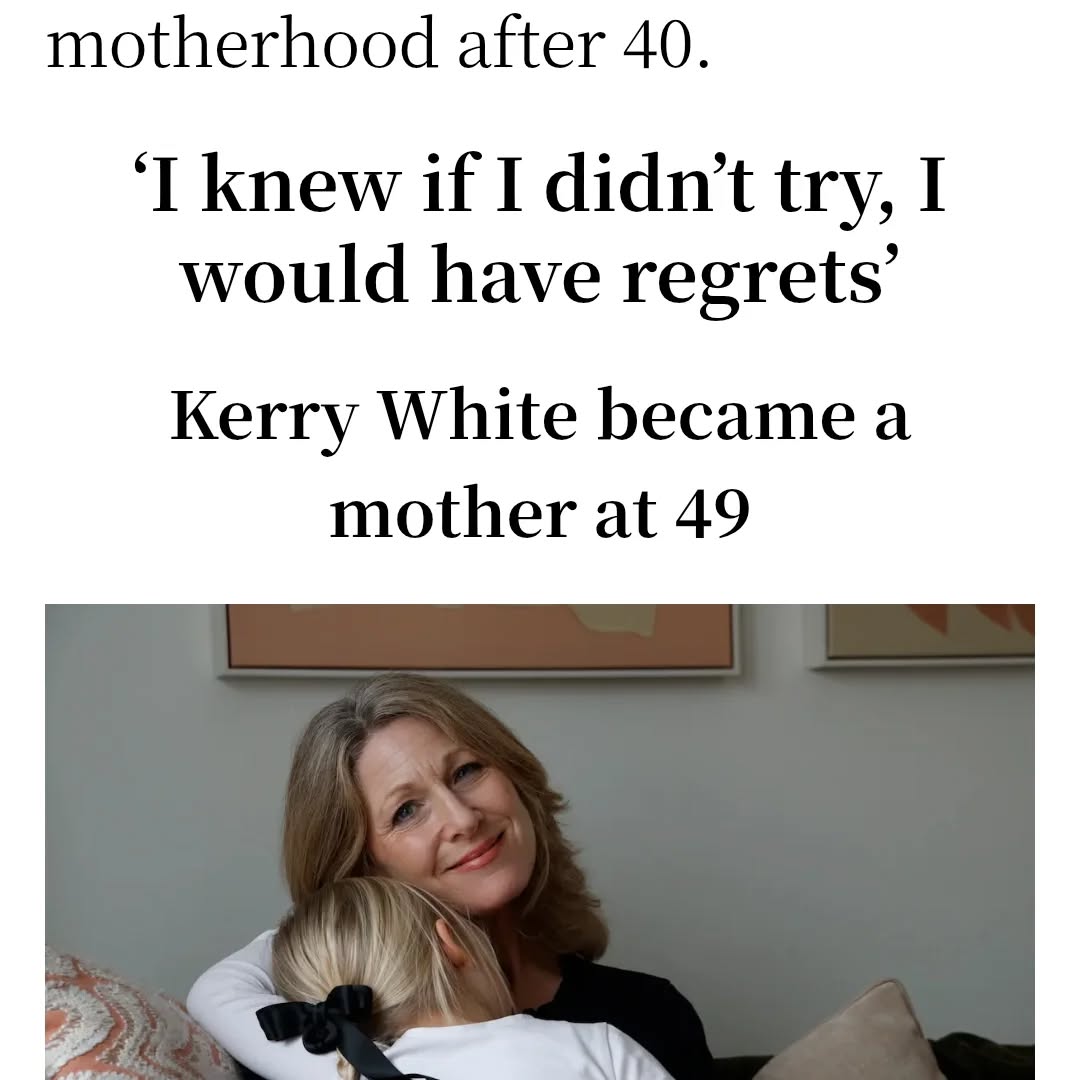 Thank you to The Irish Times @irishtimesnews and @jenhoganjourno for for such a relevant and positive feature today on motherhood after 40.
I was delighted to be interviewed for this feature - I was closer to 50 than 40 - when I made my dream of motherhood a reality.
I am so delighted that this article highlights the many positives about becoming a mother later in life.
Its about time we change our perspectives on motherhood and how we think it should be!
As someone who is now the oldest mama at the school gates, I do understand how we can find it so challenging to step outside the norm when it comes to making a family.
But, if we dont feel "geriatric" after the ripe old age of 35 when it comes to becoming a mama, and the longing of motherhood is still calling, we may well have options!
There are challenges of course, but personally, the joys by far outweigh them!
You can read the article in today's Irish Times Weekend Magazine.
@irishtimesnews
@irishtimesmagazine
#Motherhoodafter40 #motherhoodlaterinlife #solomotherhood #SMBC #SoloMama KerryWellbeing