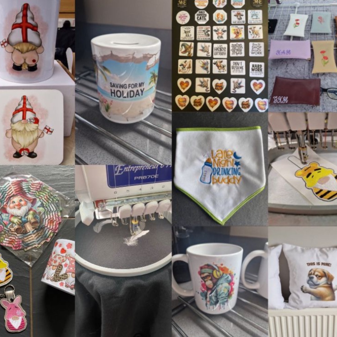 St George's day is here once again in March. As well as many other stalls, you can find us in the libary tomorrow - April 20th from 10am until 4pm. We have new exciting items and designs this year as well as all our classics, so come check us out and support a local buisness.
www.marchembroidery.com