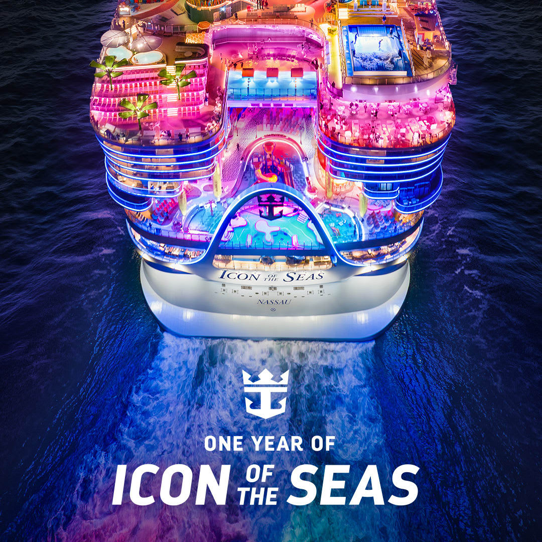Icon of the Seas turns one! 🎉🎉 🎉
One Iconic Year of thrilling experiences, family bonding, and endless fun! 🛳️ ⚓ 🥳
The world's BEST family vacation just keeps getting better! 🙌
Contact us to book your next Royal Caribbean getaway!
📲 📩 💬
#fairygodmothertravel #RoyalCaribbean #IconoftheSeas #planwithus #cruiseexperts #megaship